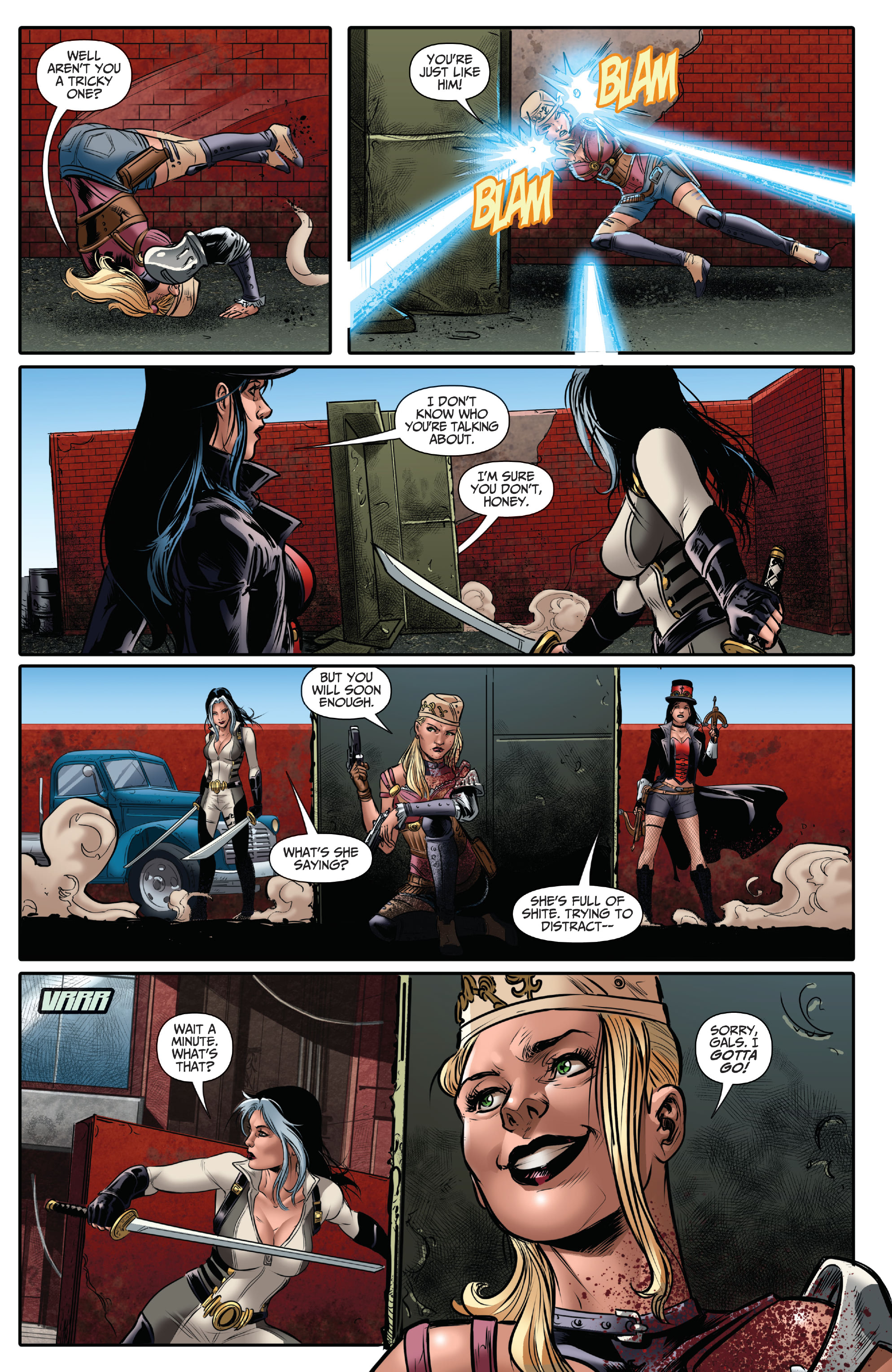 Read online Van Helsing: Steampunk comic -  Issue # Full - 16