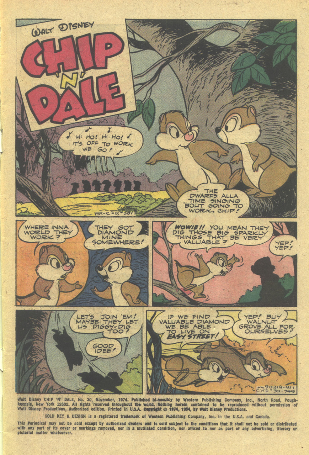 Read online Walt Disney Chip 'n' Dale comic -  Issue #30 - 3