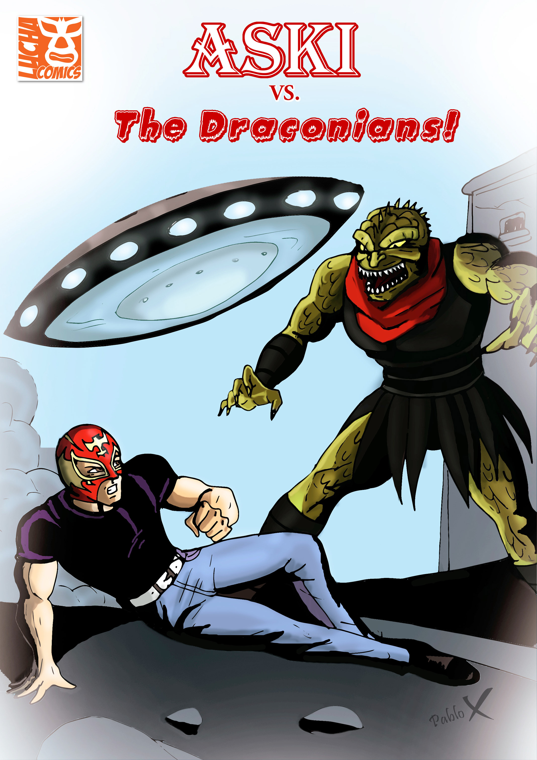 Read online Aski vs. The Draconians comic -  Issue #1 - 1