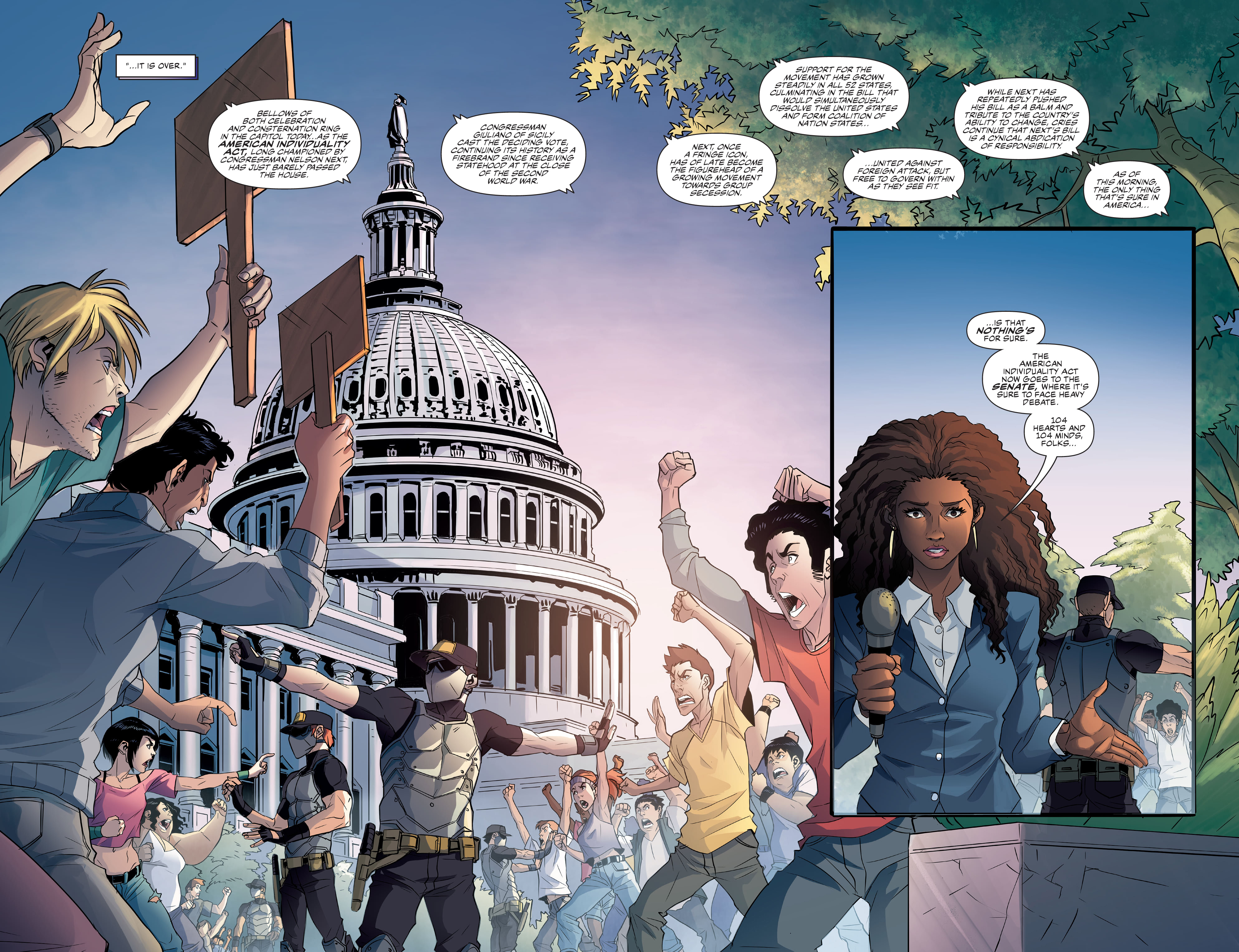 Read online Commanders In Crisis comic -  Issue #4 - 22