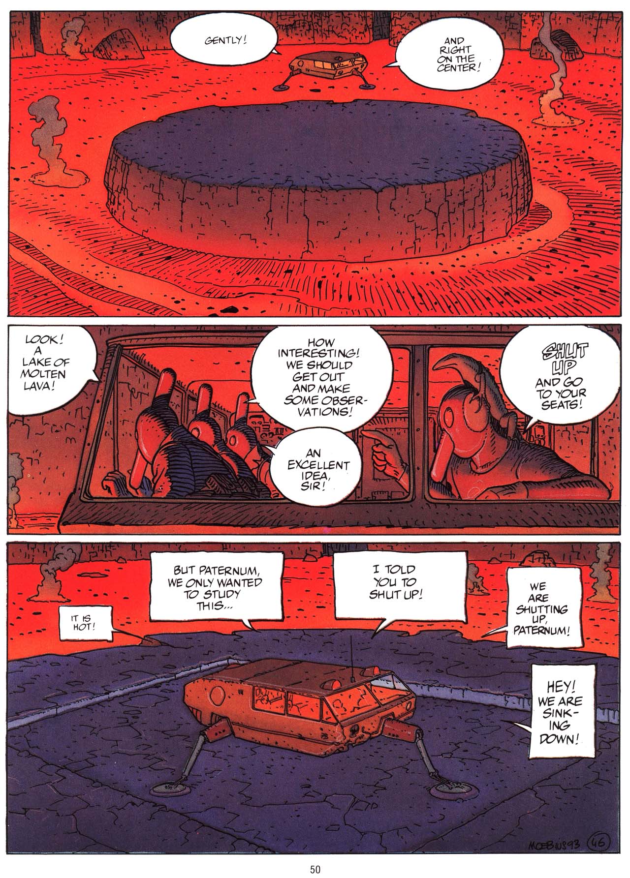 Read online Epic Graphic Novel: Moebius comic -  Issue # TPB 9 - 52