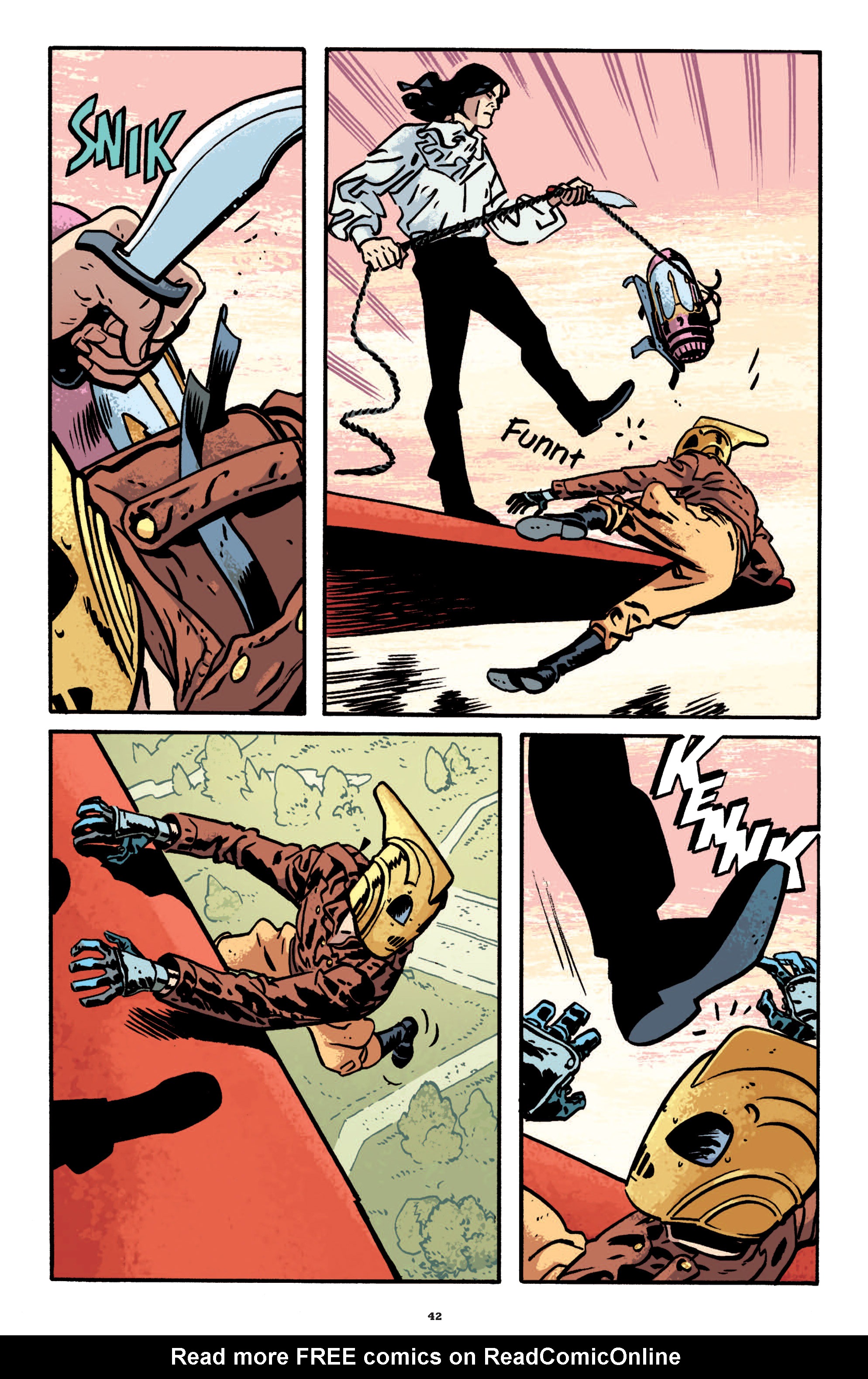 Read online The Rocketeer: Cargo of Doom comic -  Issue # TPB - 41