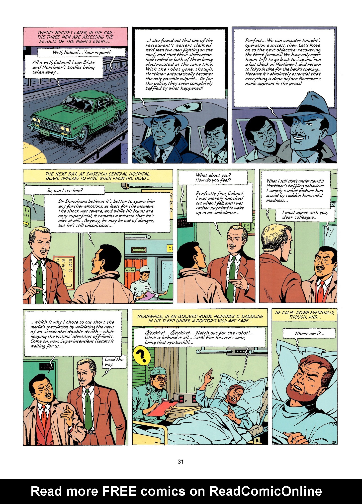 Read online Blake & Mortimer comic -  Issue #23 - 33