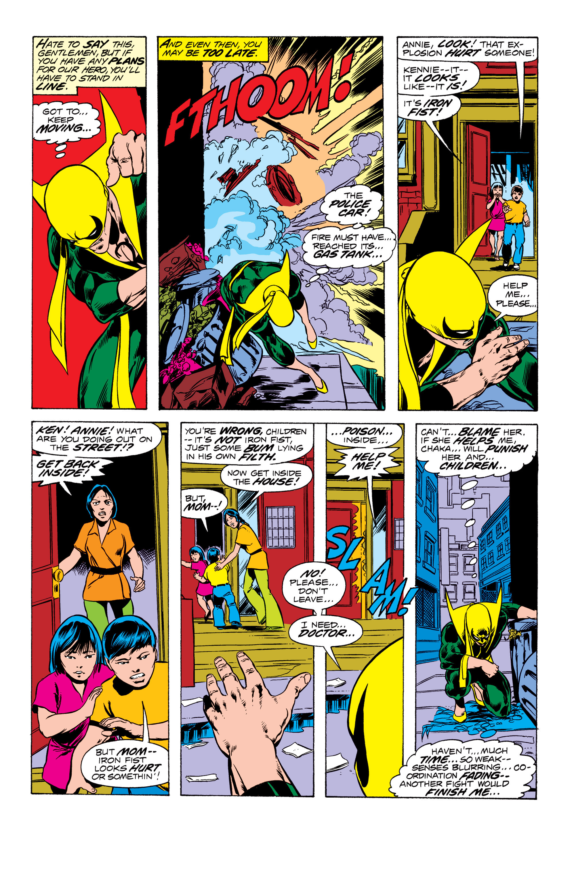 Read online Iron Fist (1975) comic -  Issue #9 - 14