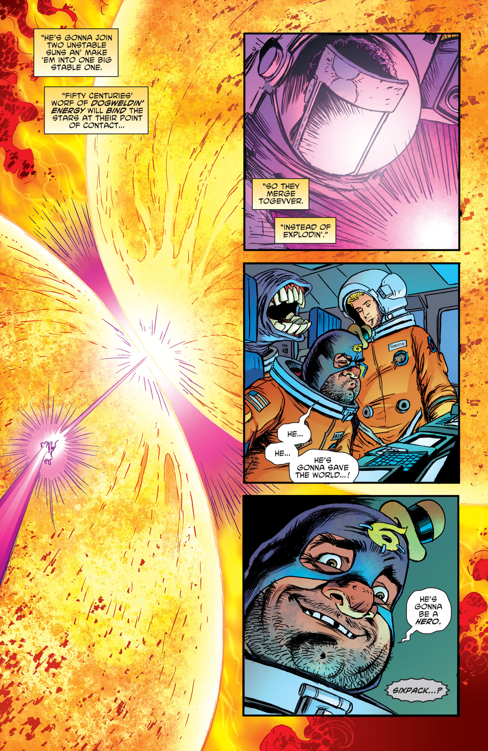 Read online Sixpack and Dogwelder: Hard Travelin' Heroz comic -  Issue #6 - 11