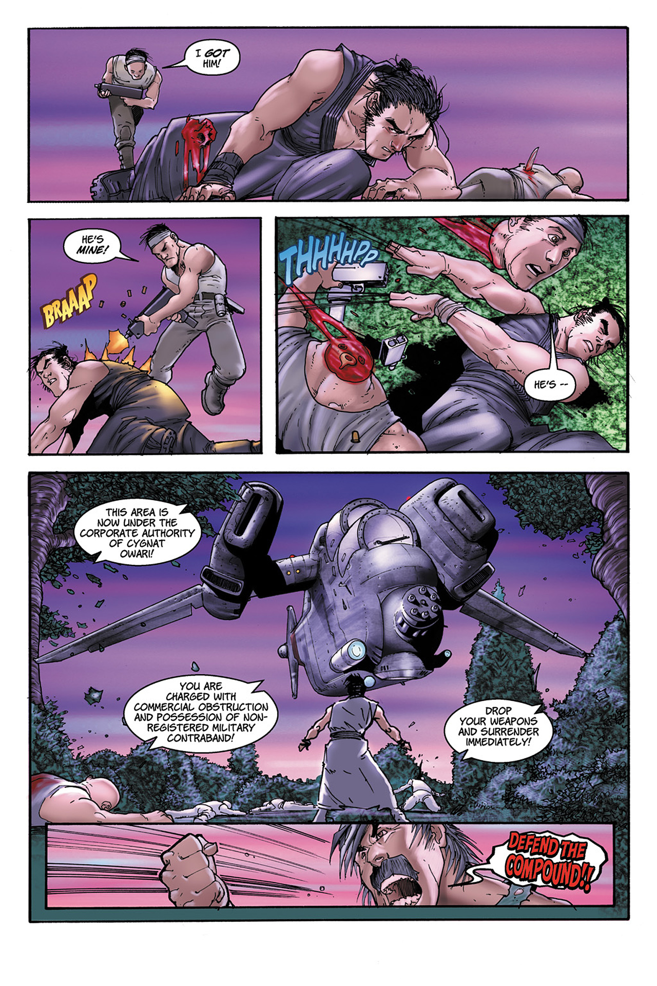 Read online Lone Wolf 2100 comic -  Issue # TPB 1 - 93