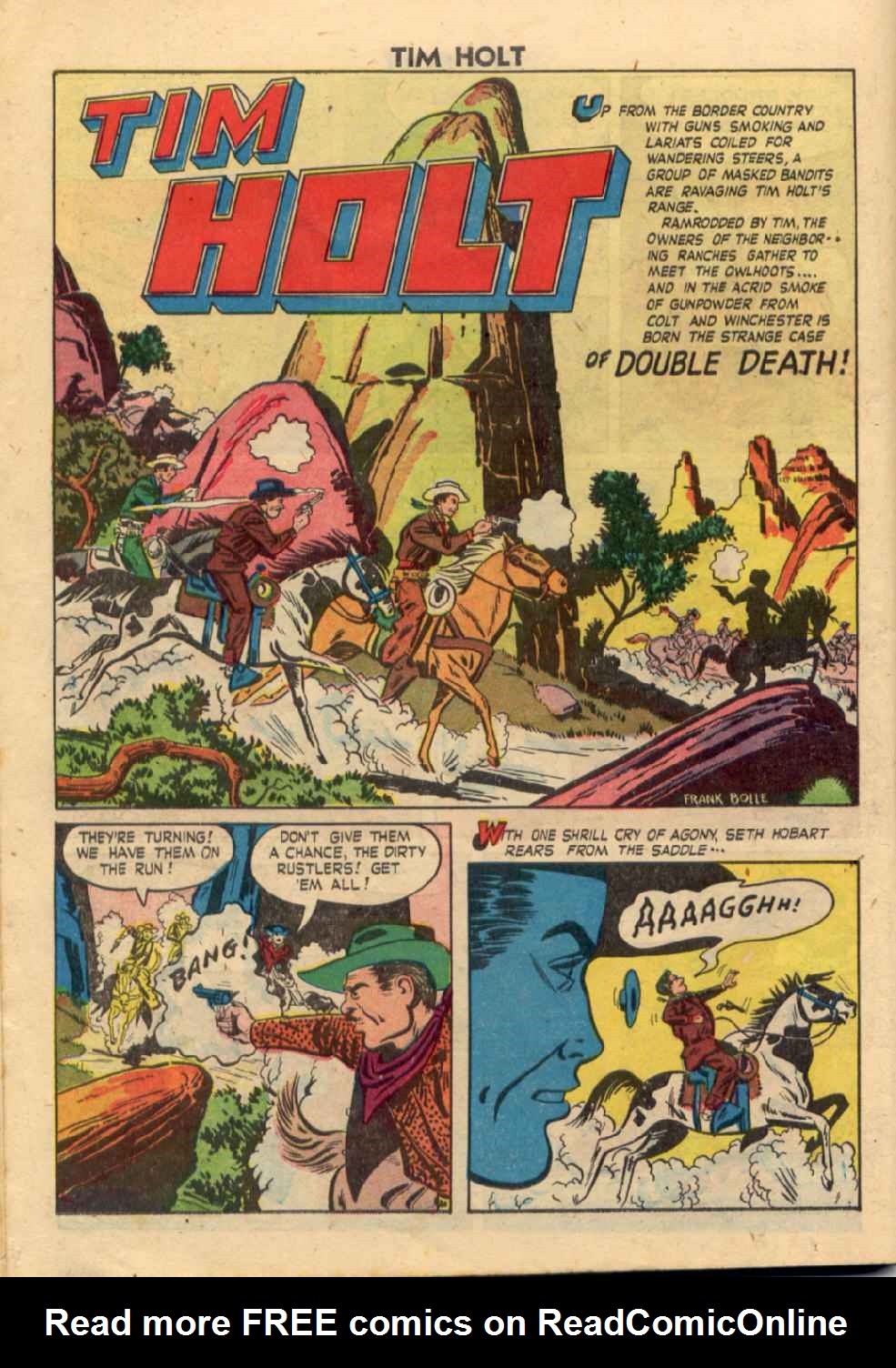 Read online Tim Holt comic -  Issue #10 - 18