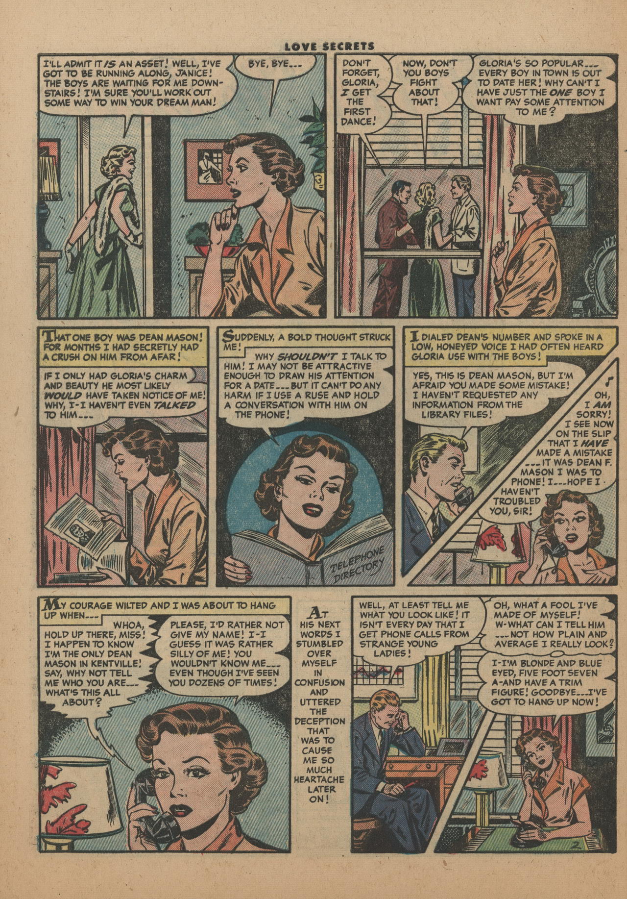 Read online Love Secrets (1953) comic -  Issue #43 - 28