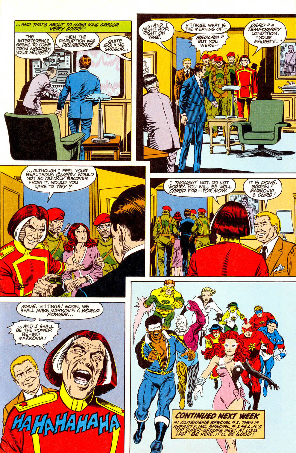 Read online The Outsiders (1985) comic -  Issue #21 - 30