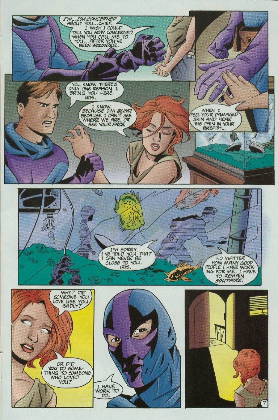 Read online Solitaire comic -  Issue #8 - 9
