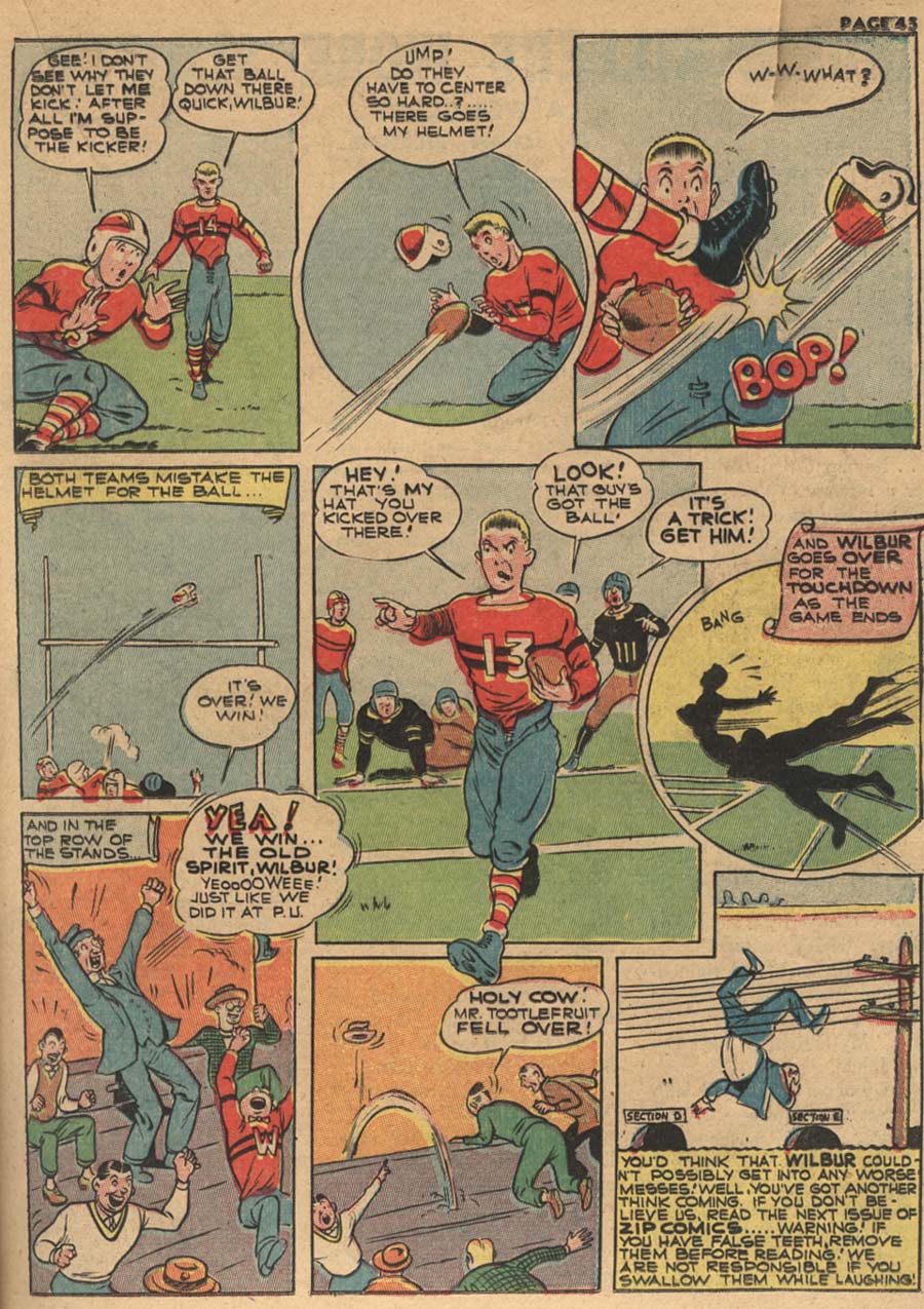 Read online Zip Comics comic -  Issue #31 - 45