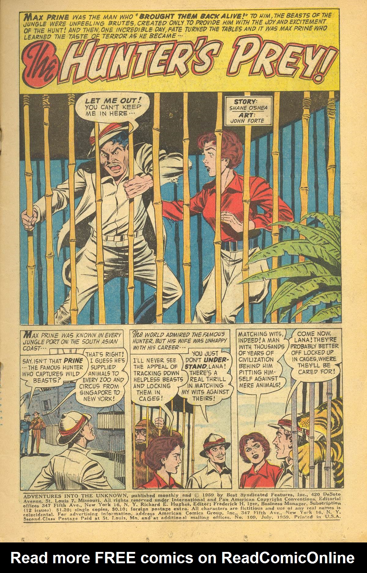 Read online Adventures Into The Unknown comic -  Issue #109 - 3