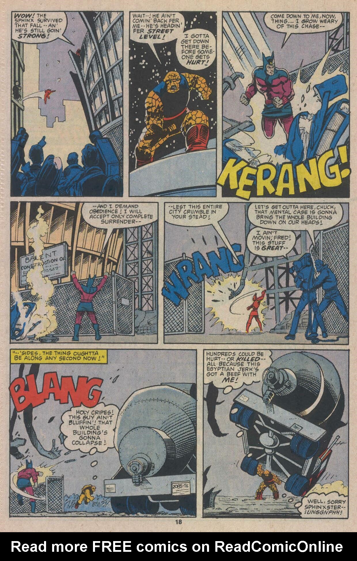 Read online The Thing comic -  Issue #34 - 26