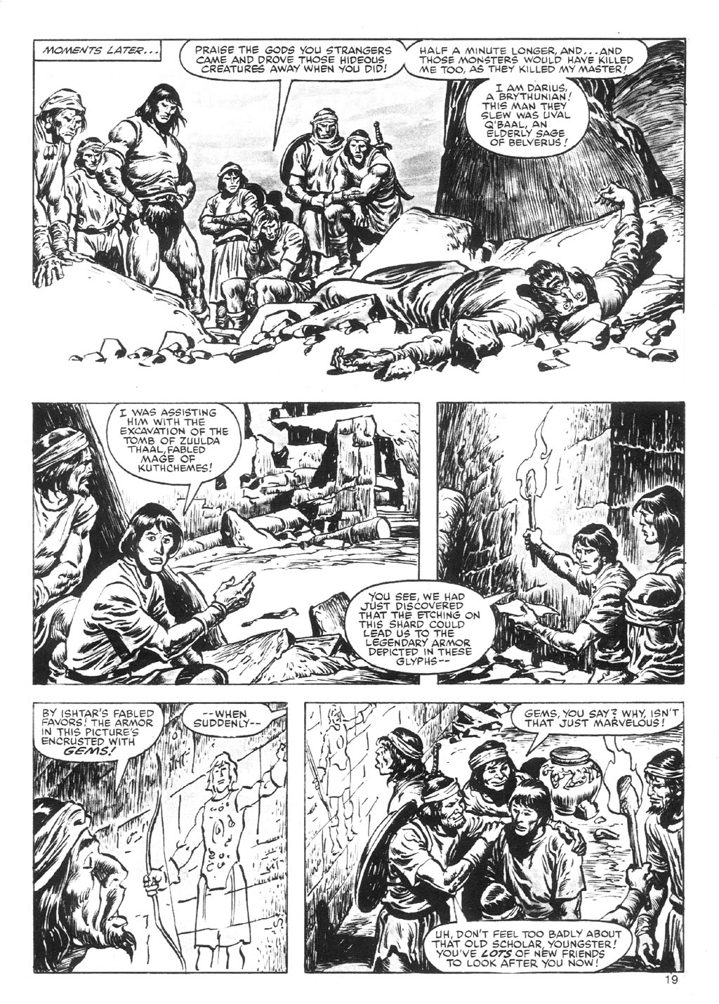Read online The Savage Sword Of Conan comic -  Issue #87 - 19