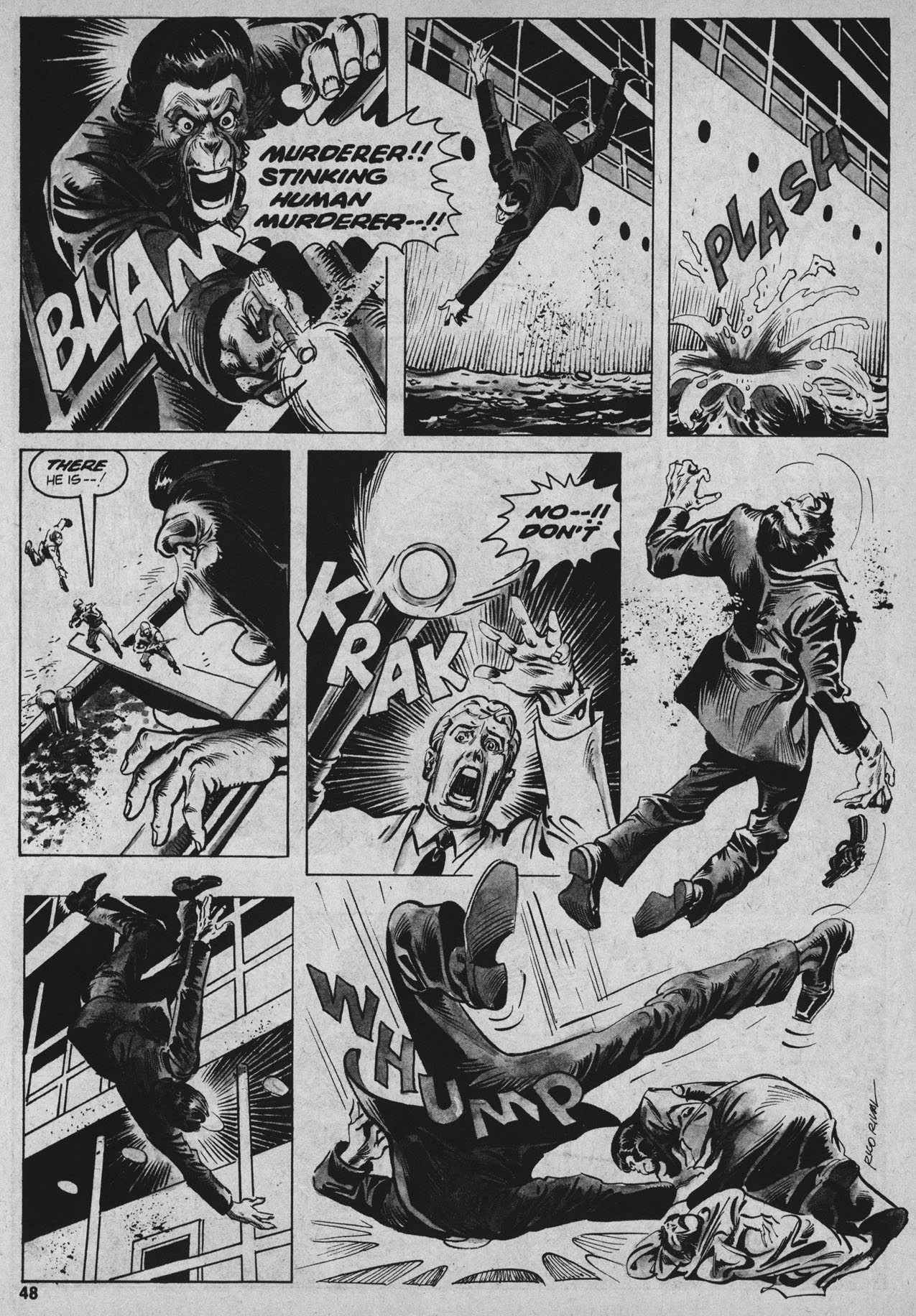 Read online Planet of the Apes comic -  Issue #16 - 48