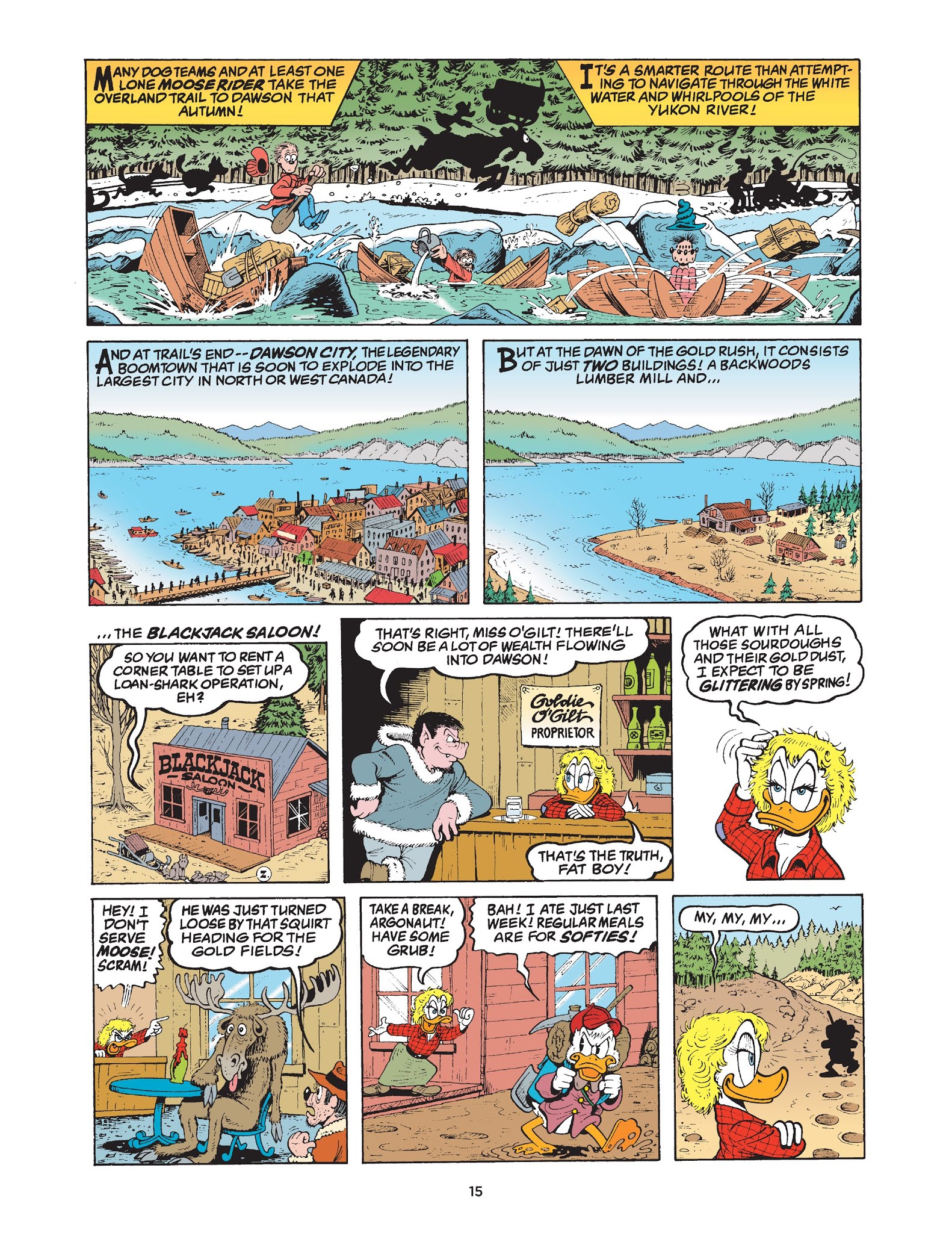 Read online Walt Disney Uncle Scrooge and Donald Duck: The Don Rosa Library comic -  Issue # TPB 5 (Part 1) - 16