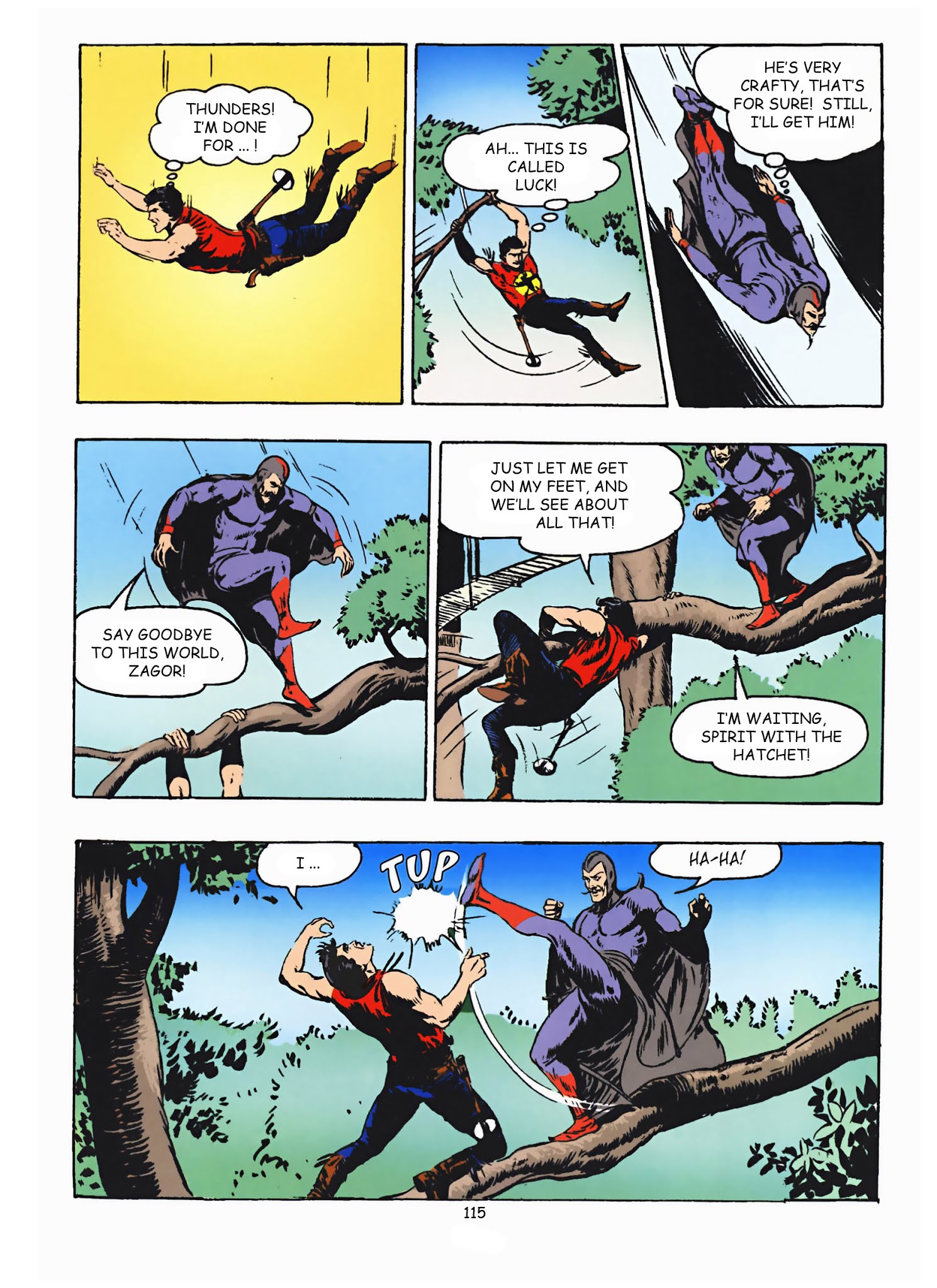 Read online Zenith gigante - Zagor gigante comic -  Issue #2 - 116