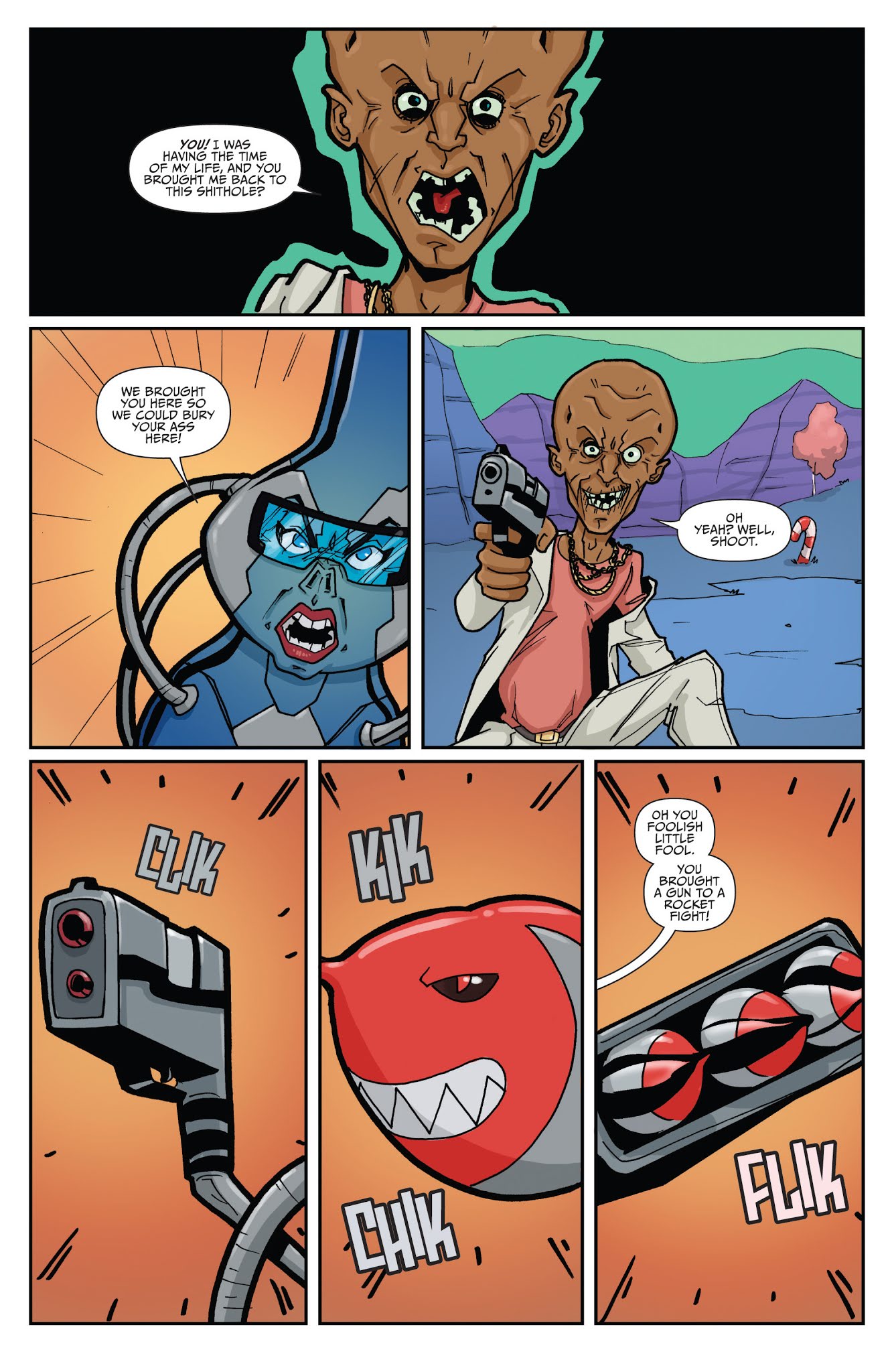 Read online Gingerdead Man Meets Evil Bong comic -  Issue #3 - 9