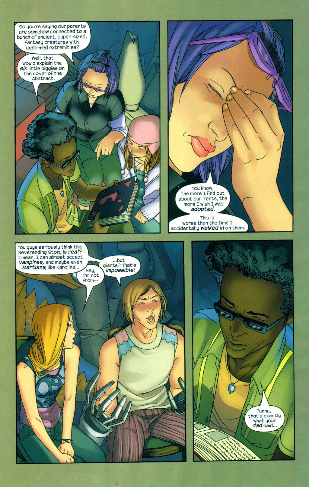 Read online Runaways (2003) comic -  Issue #13 - 14