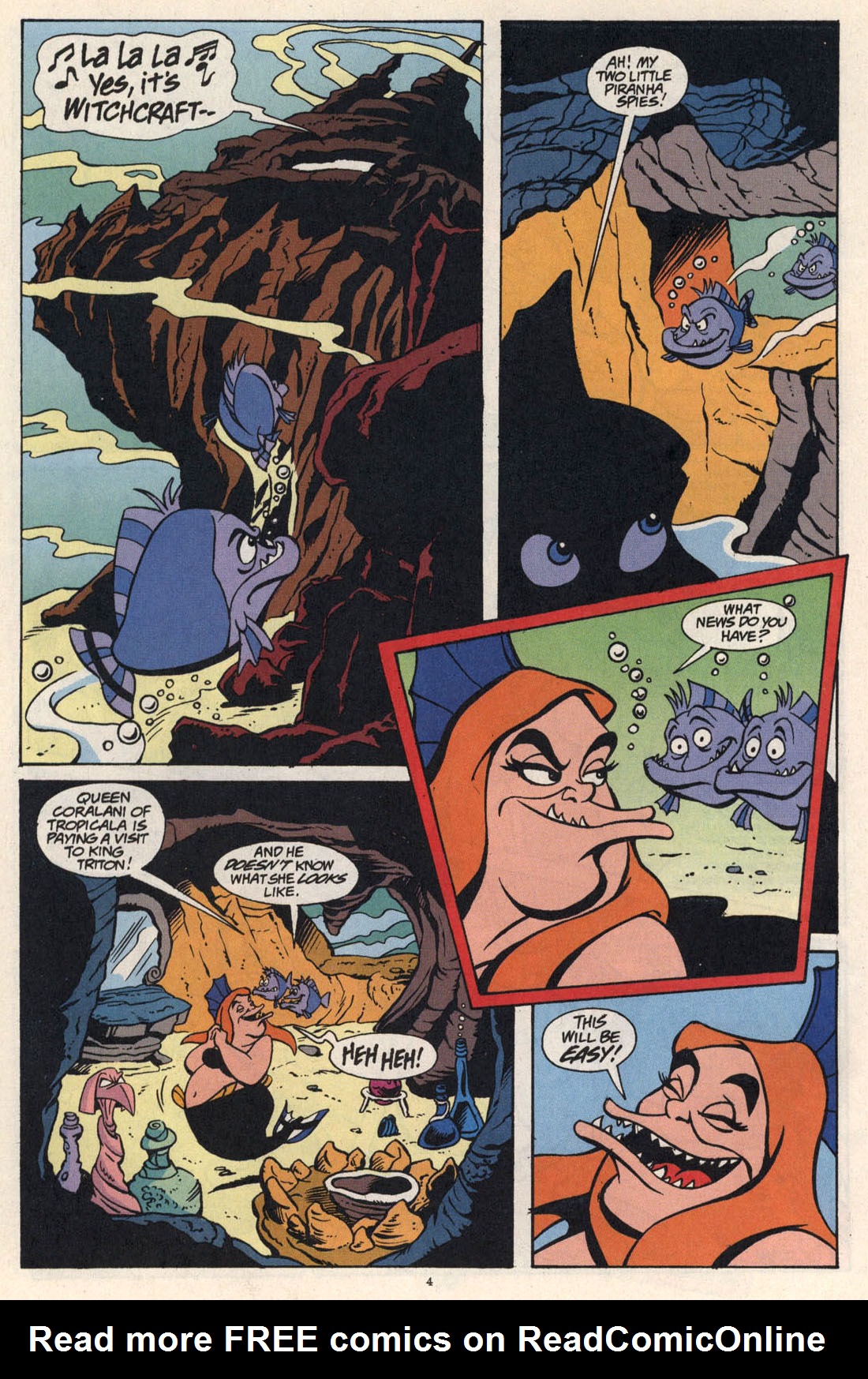 Read online Disney's The Little Mermaid comic -  Issue #11 - 6