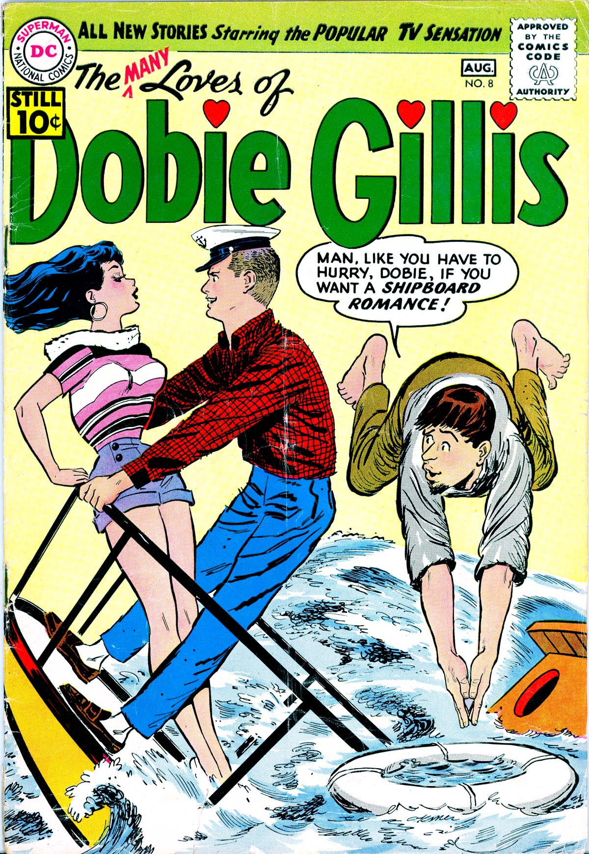 Read online Many Loves of Dobie Gillis comic -  Issue #8 - 1