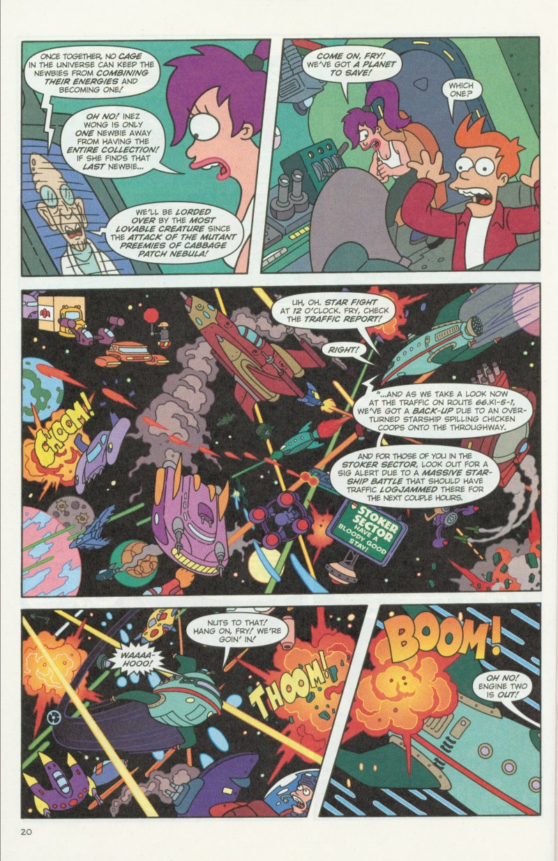 Read online Futurama Comics comic -  Issue #3 - 21
