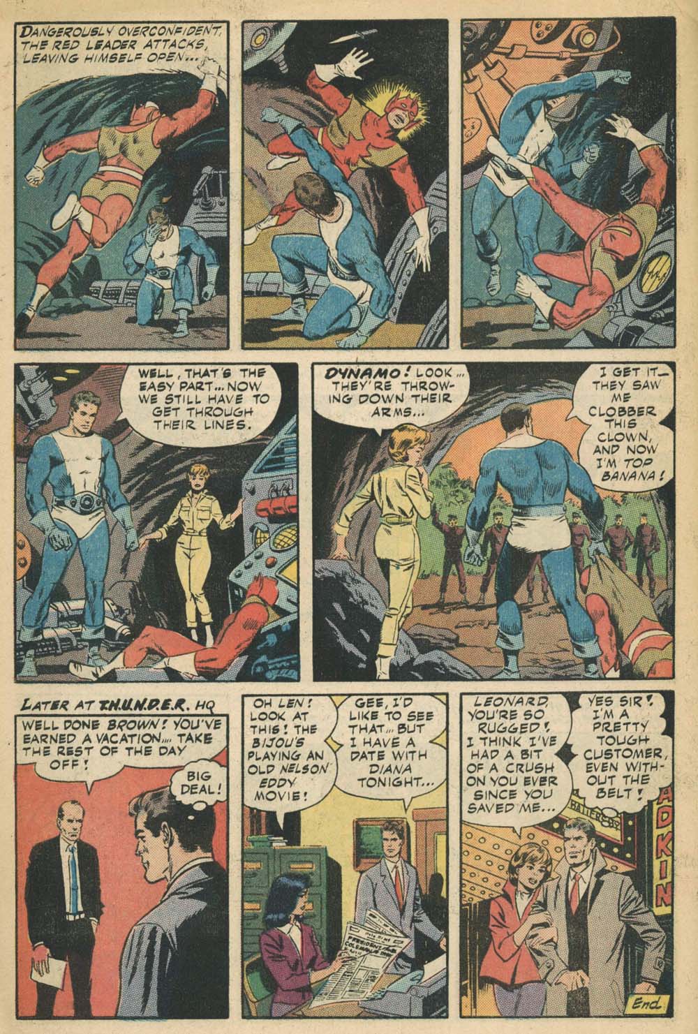 Read online T.H.U.N.D.E.R. Agents (1965) comic -  Issue #20 - 46
