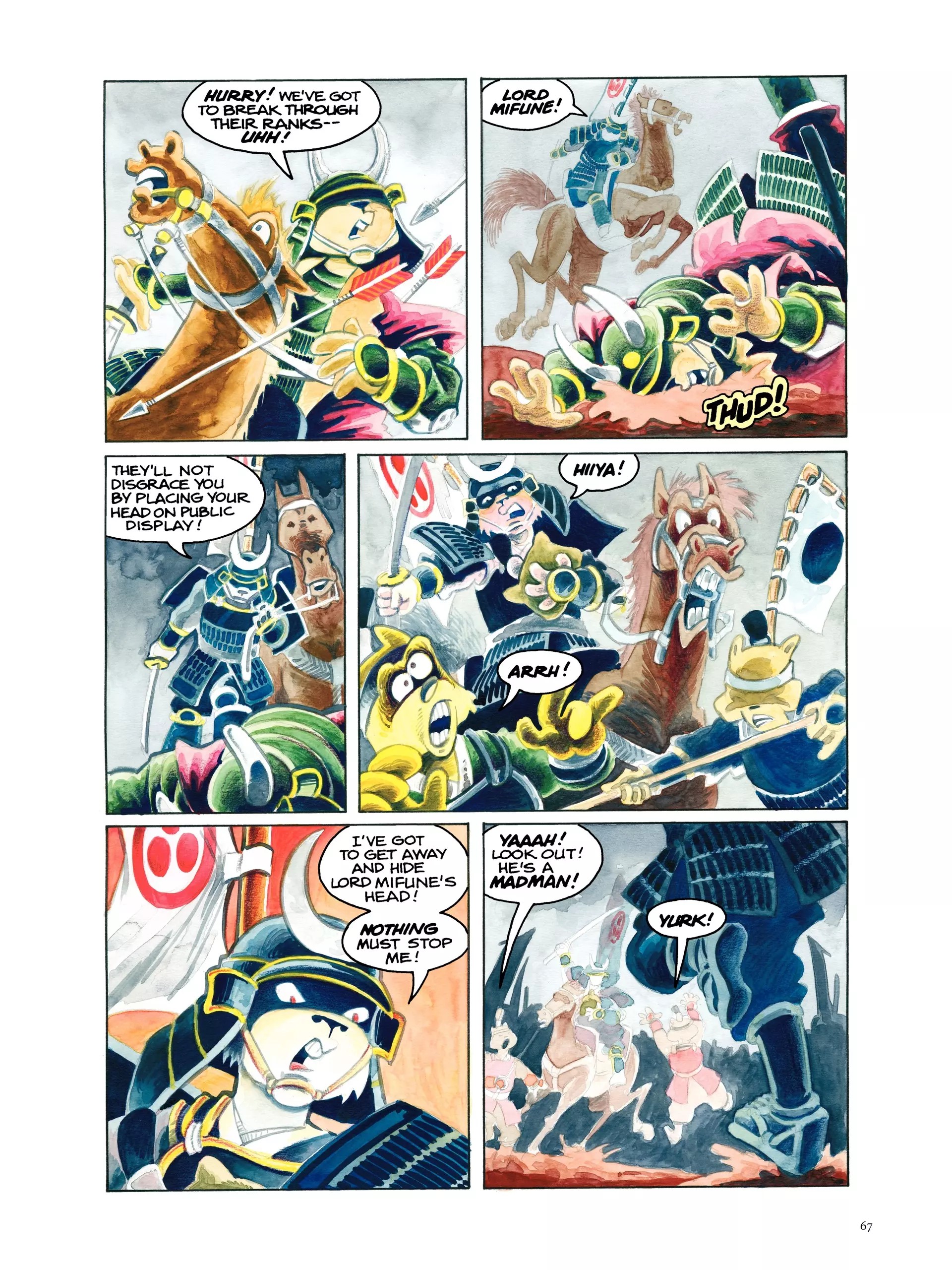 Read online The Art of Usagi Yojimbo comic -  Issue # TPB (Part 1) - 78