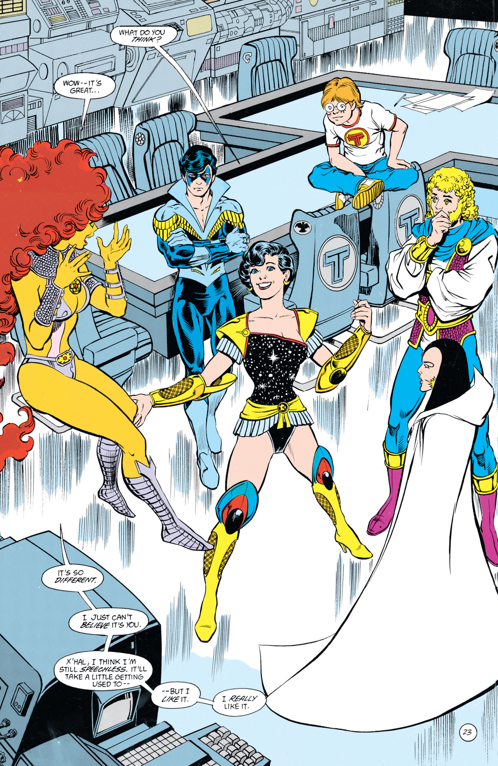 Read online The New Titans (1988) comic -  Issue #55 - 24