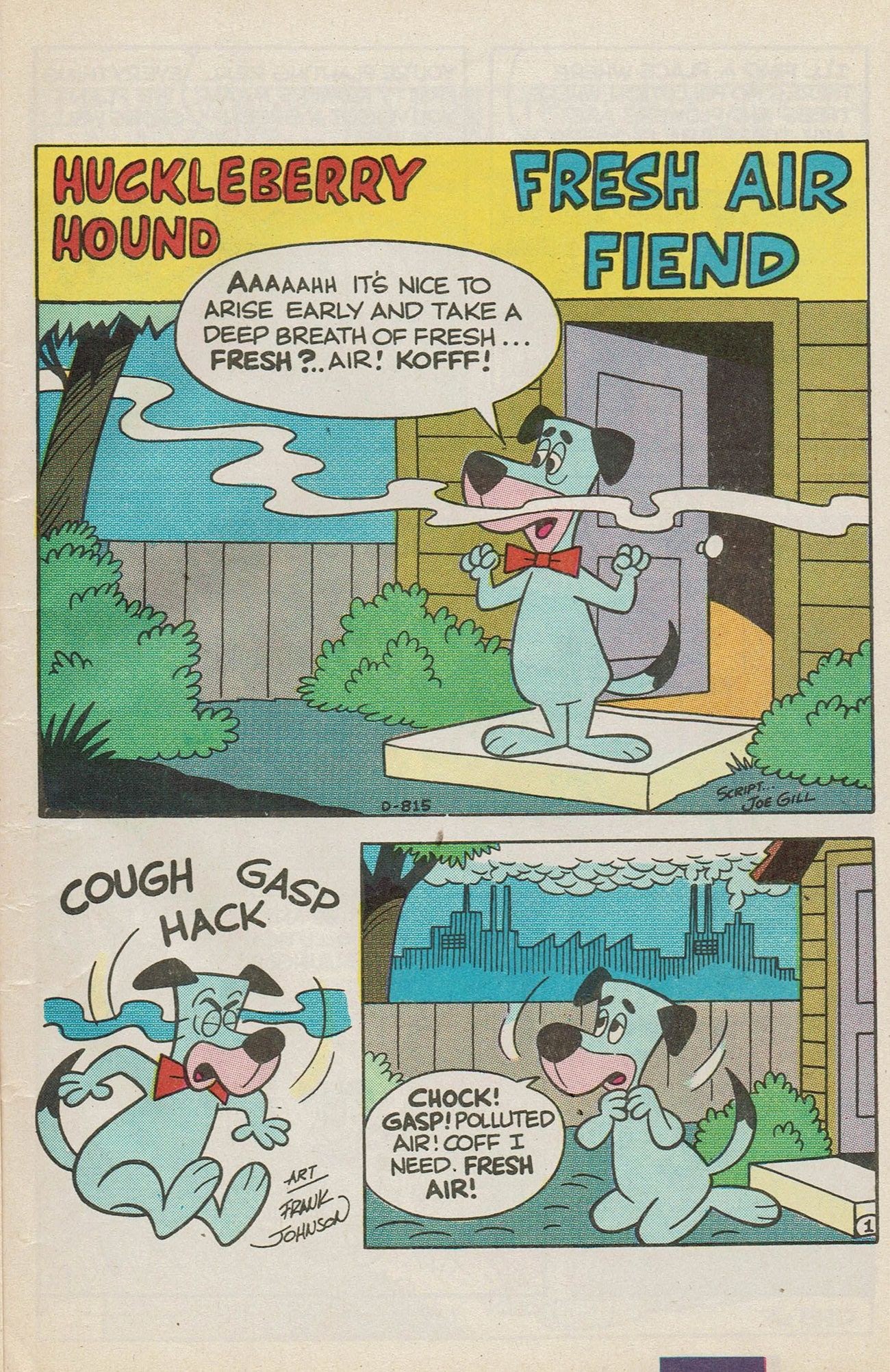 Read online Huckleberry Hound / Quick Draw McGraw Giant Size Flip Book comic -  Issue # Full - 42