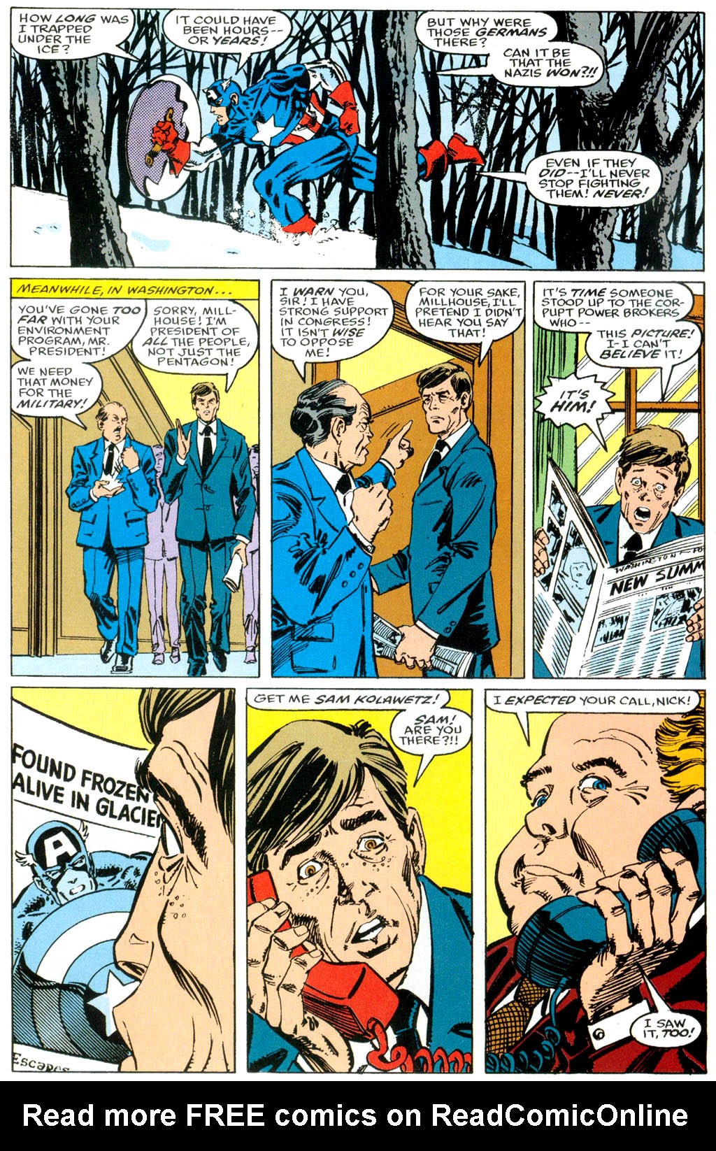 Read online Captain America: The Movie comic -  Issue # Full - 23