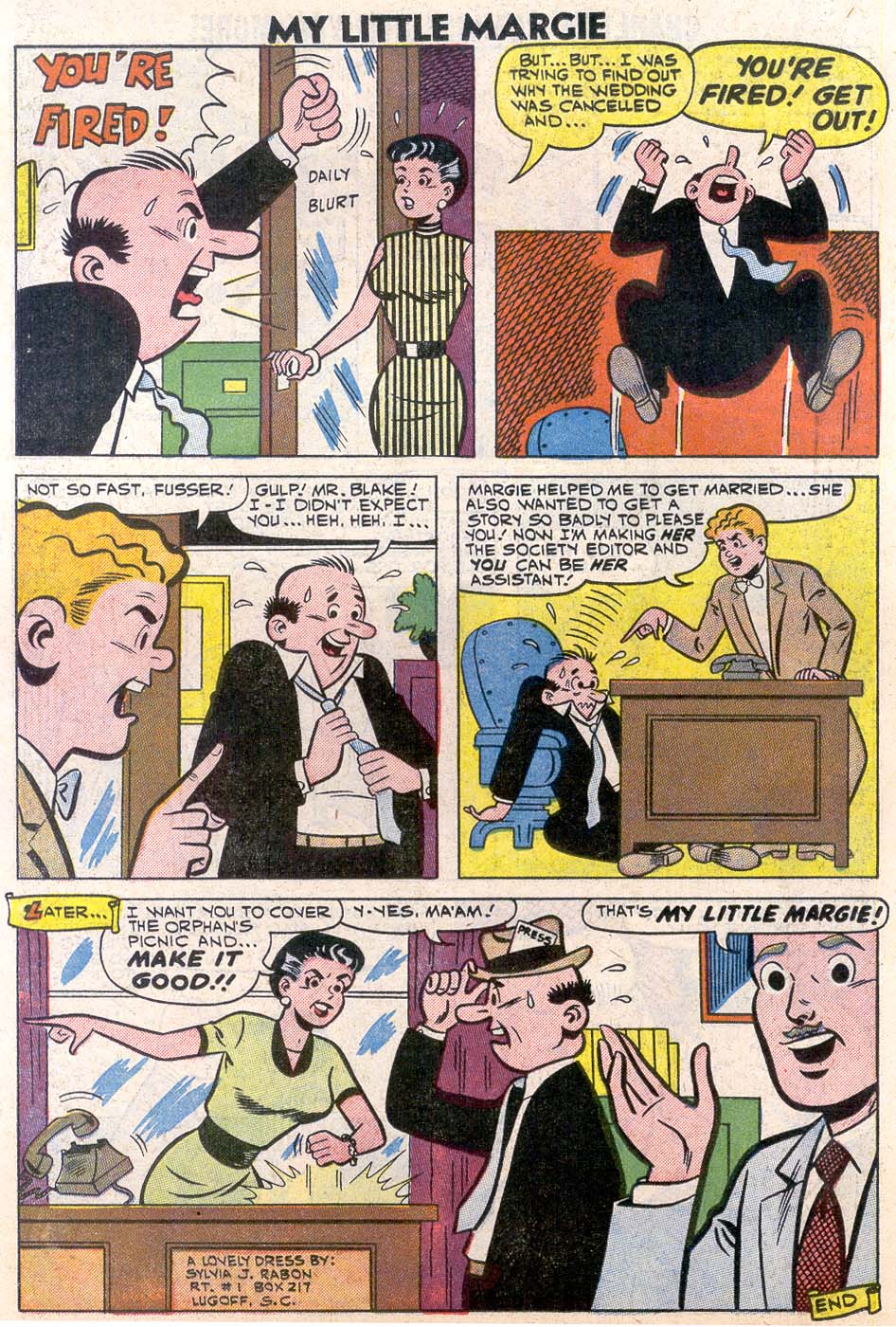 Read online My Little Margie (1954) comic -  Issue #30 - 19