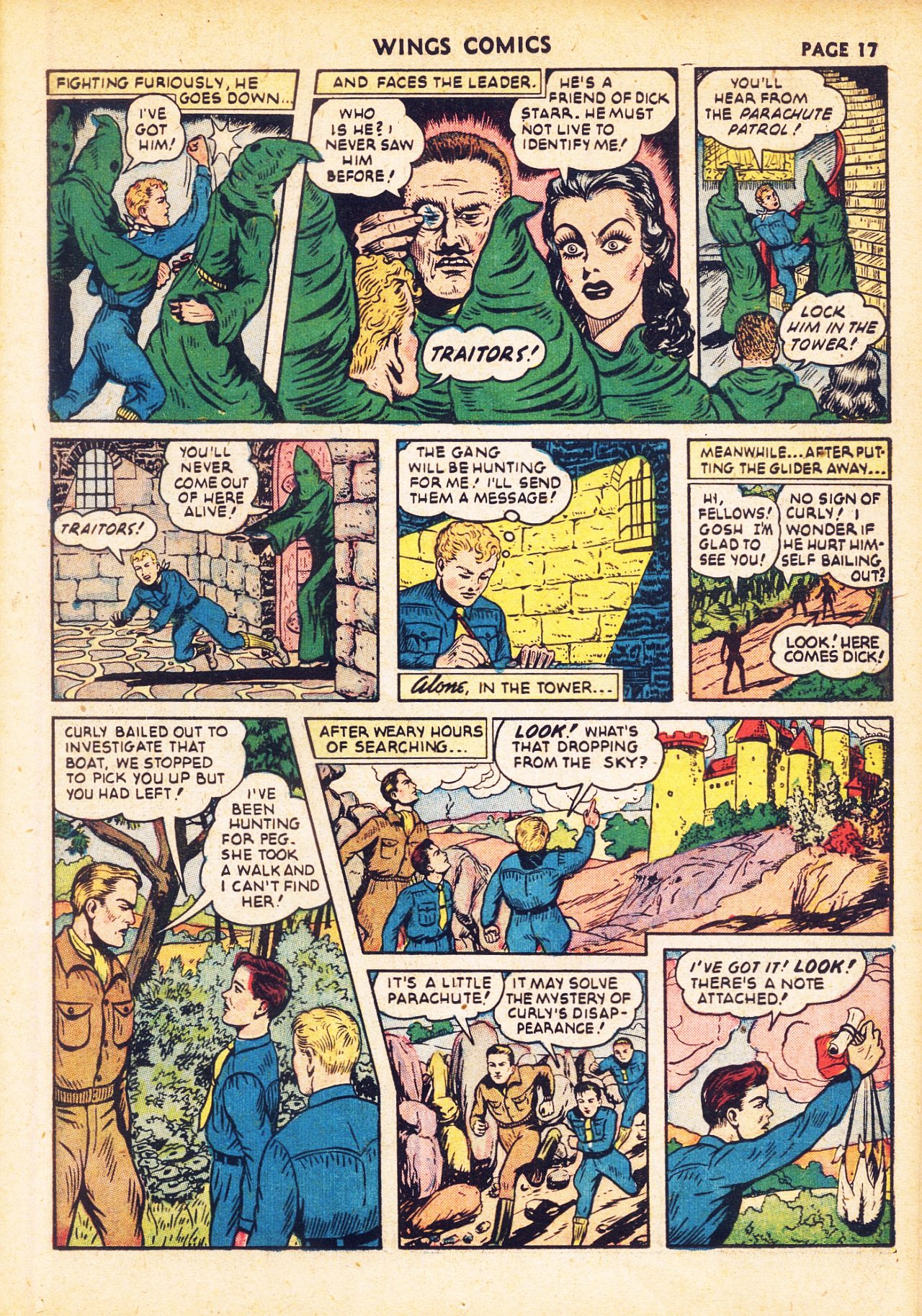 Read online Wings Comics comic -  Issue #20 - 19