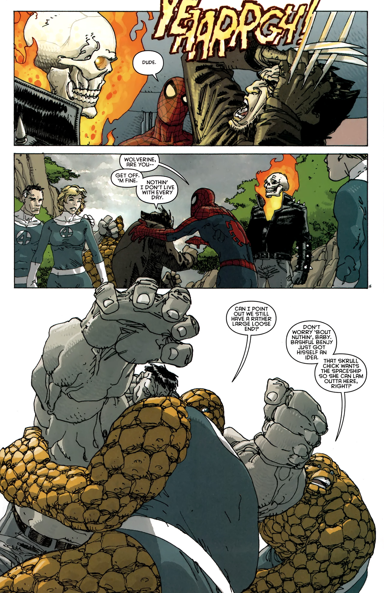 Read online Spider-Man/Fantastic Four comic -  Issue #3 - 16