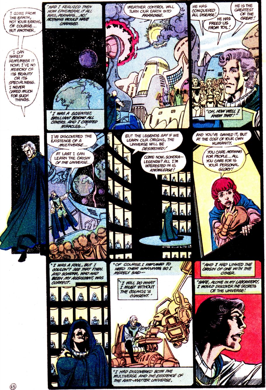 Read online Crisis on Infinite Earths (1985) comic -  Issue #7 - 14