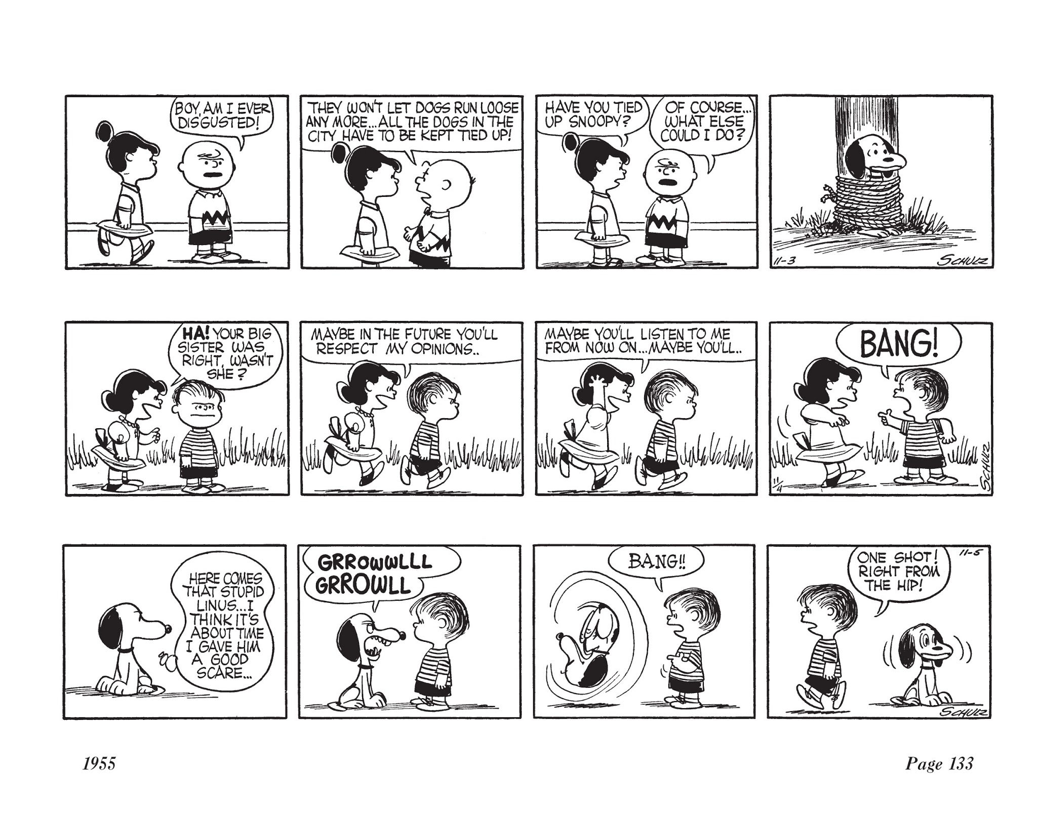Read online The Complete Peanuts comic -  Issue # TPB 3 - 146