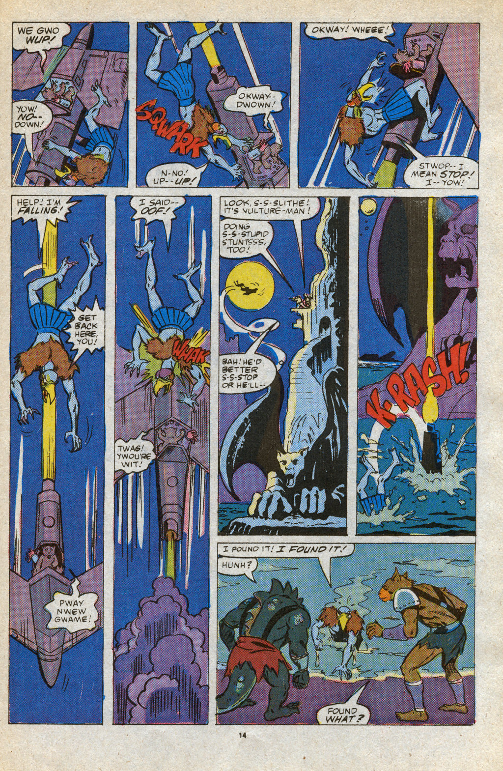 Read online ThunderCats (1985) comic -  Issue #21 - 22
