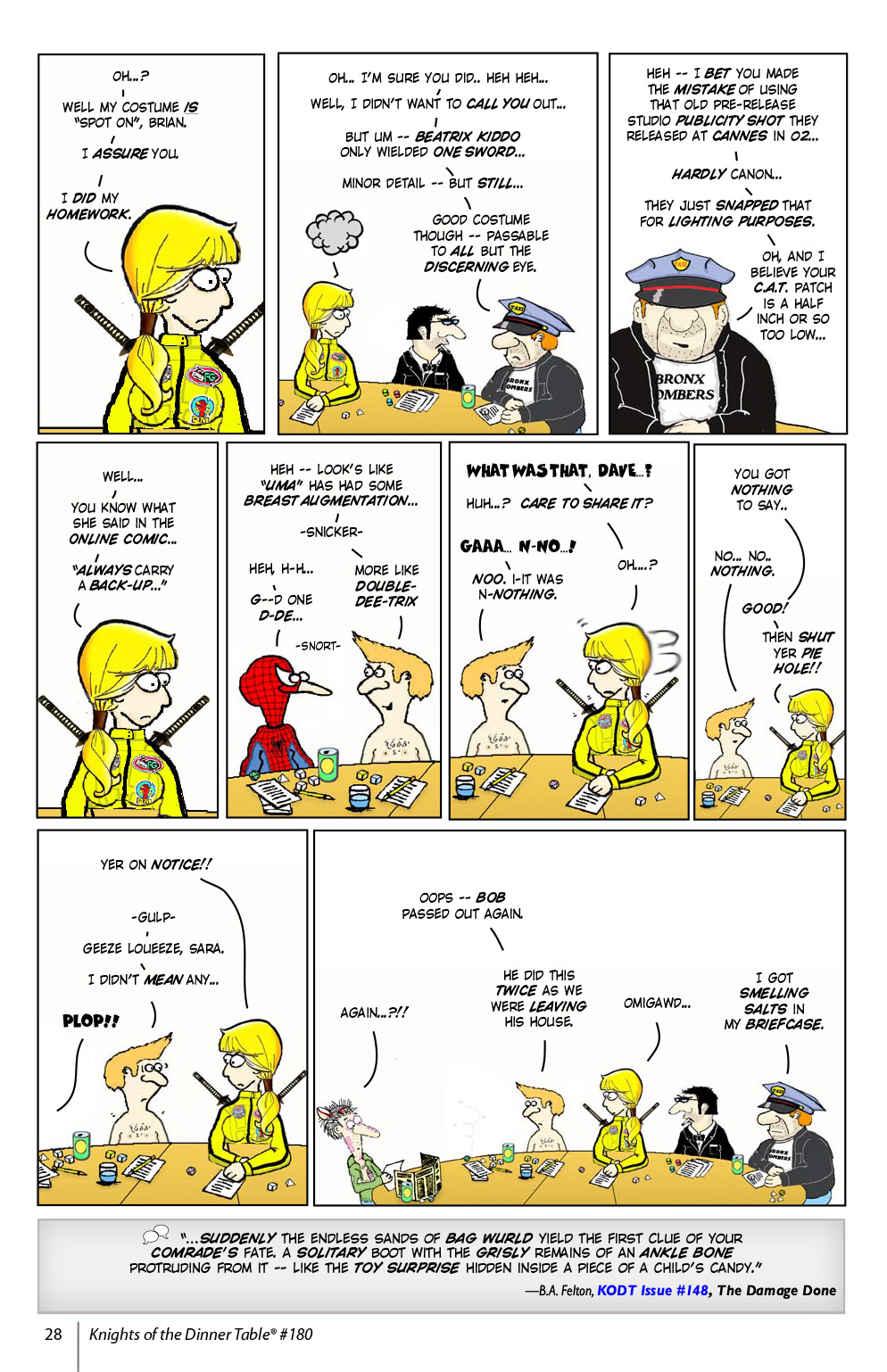 Read online Knights of the Dinner Table comic -  Issue #180 - 30