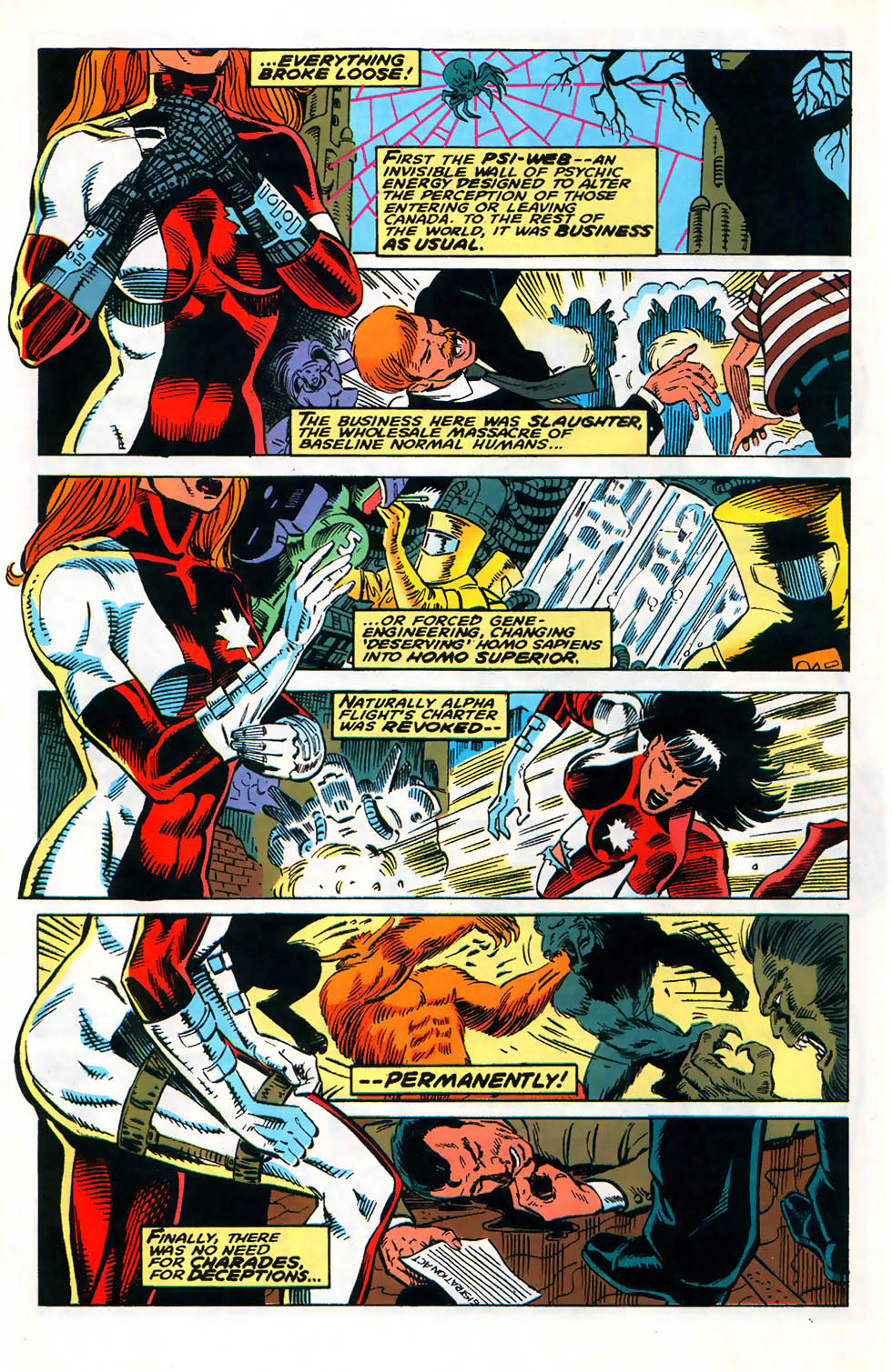 Read online Alpha Flight (1983) comic -  Issue #128 - 10
