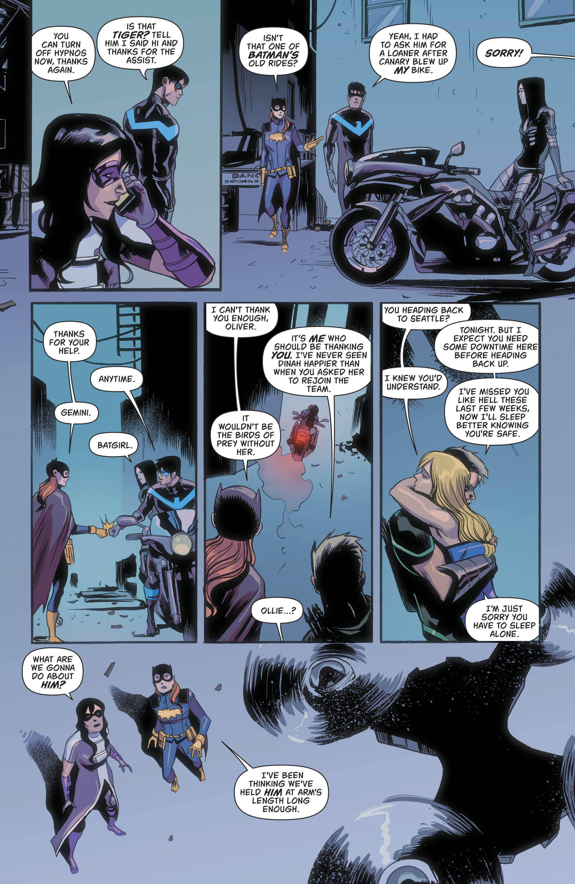 Read online Batgirl and the Birds of Prey comic -  Issue #10 - 21