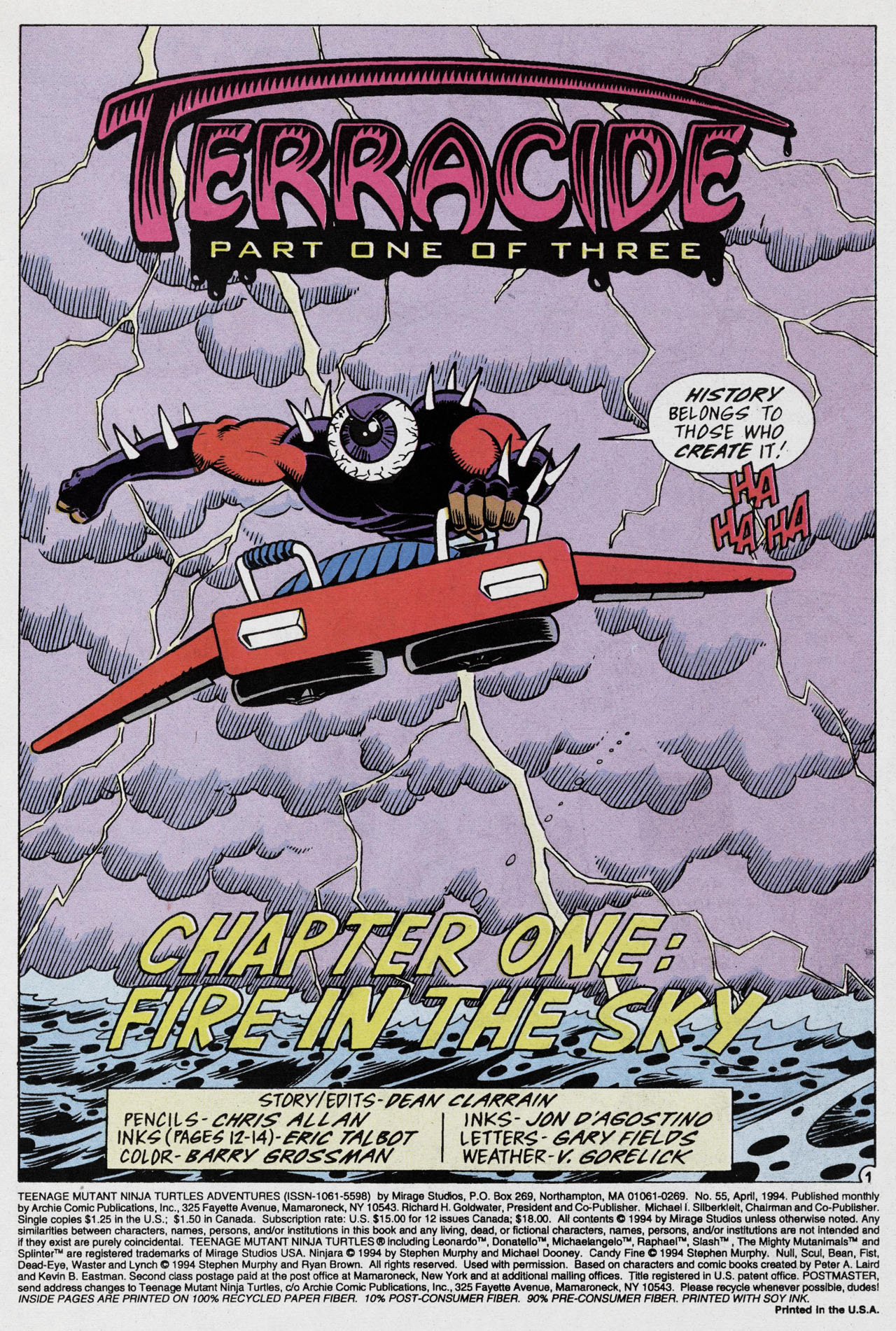 Read online Teenage Mutant Ninja Turtles Adventures (1989) comic -  Issue #55 - 3