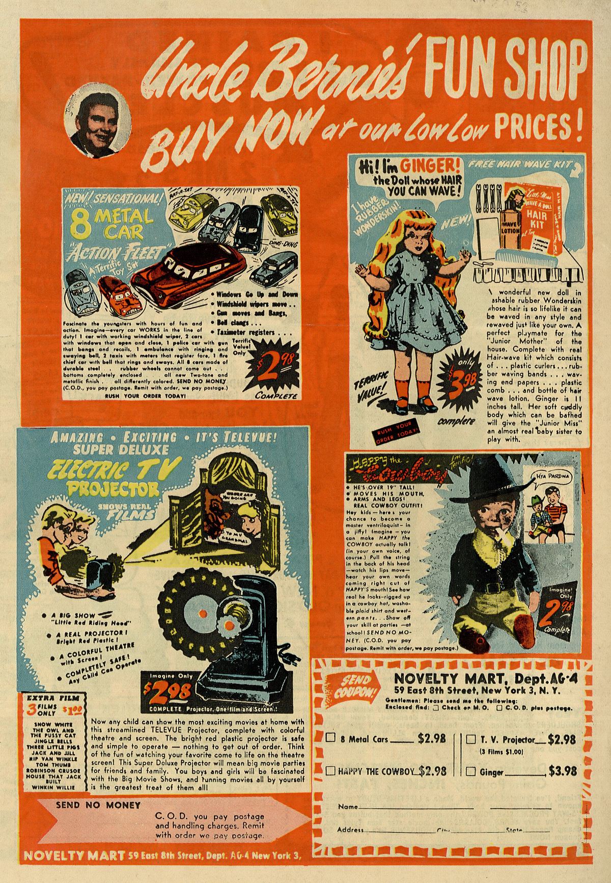 Read online Adventures Into The Unknown comic -  Issue #36 - 36