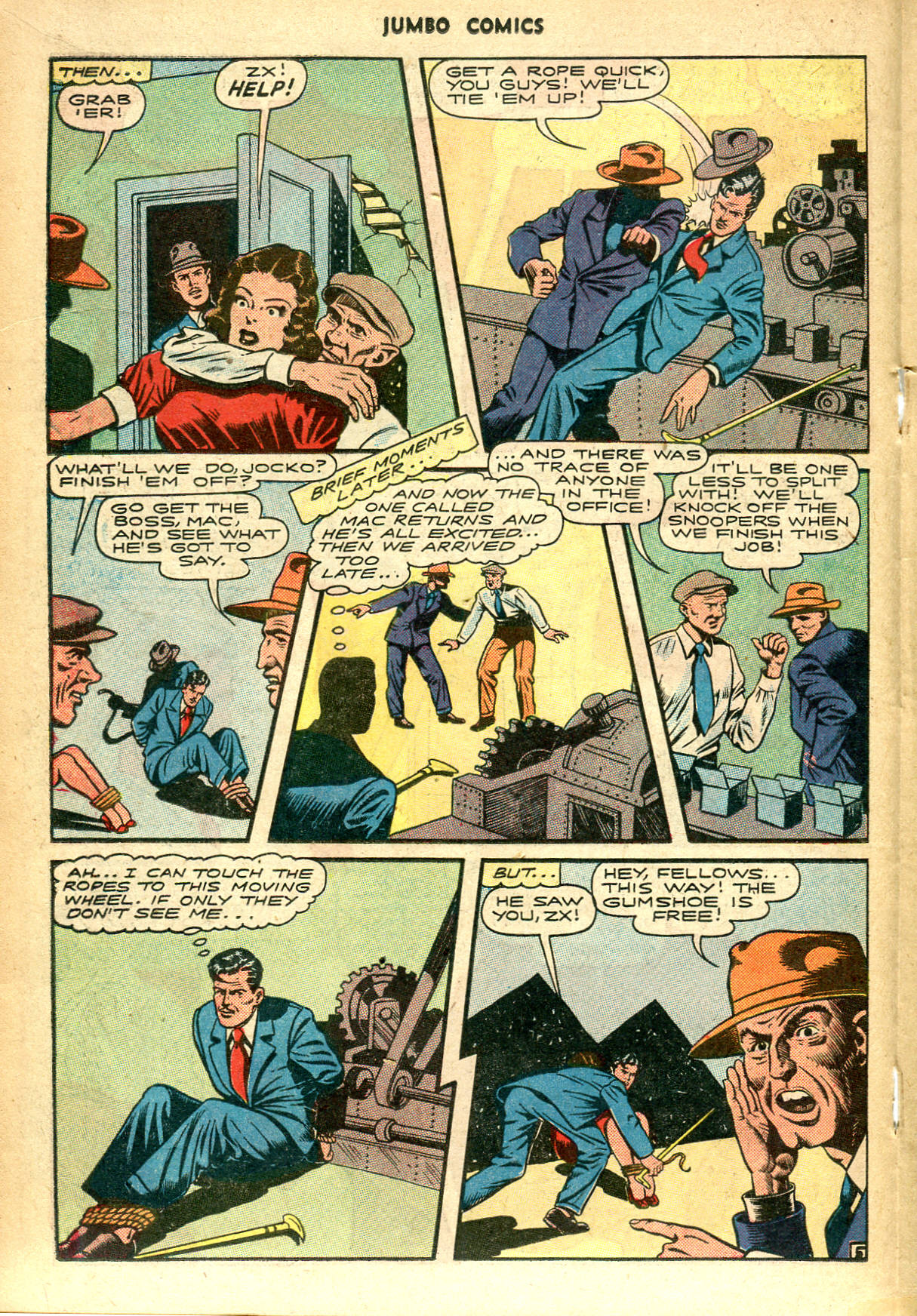 Read online Jumbo Comics comic -  Issue #92 - 28