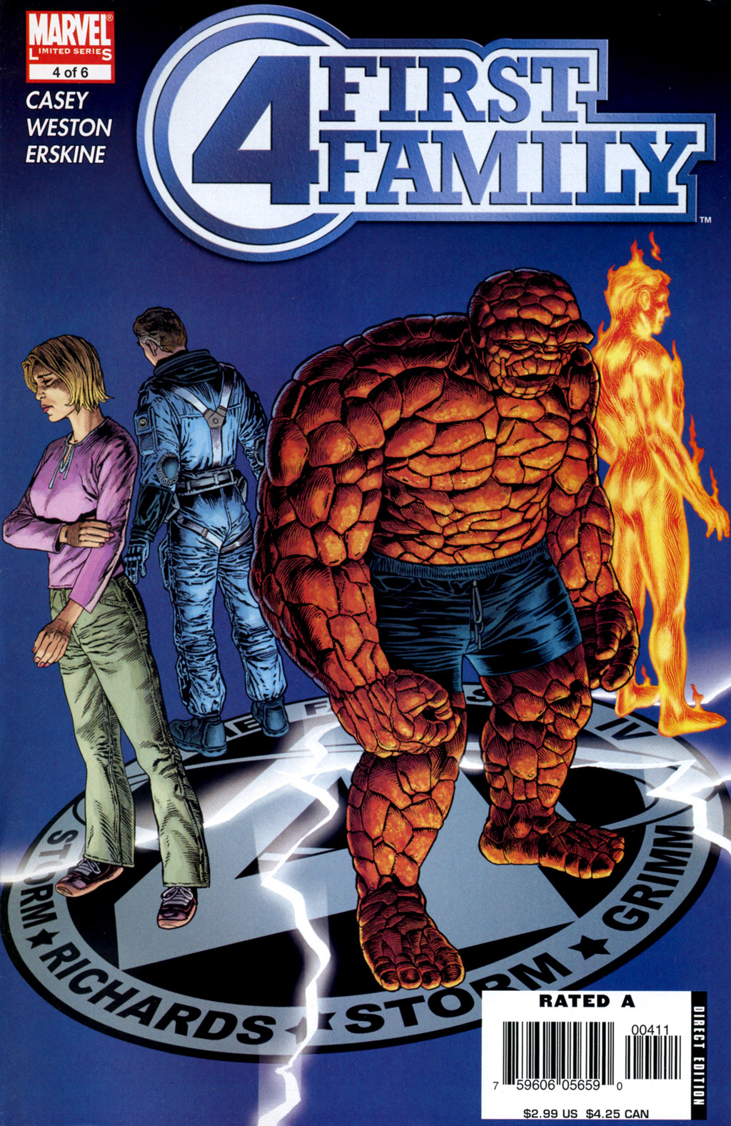 Read online Fantastic Four: First Family comic -  Issue #4 - 1