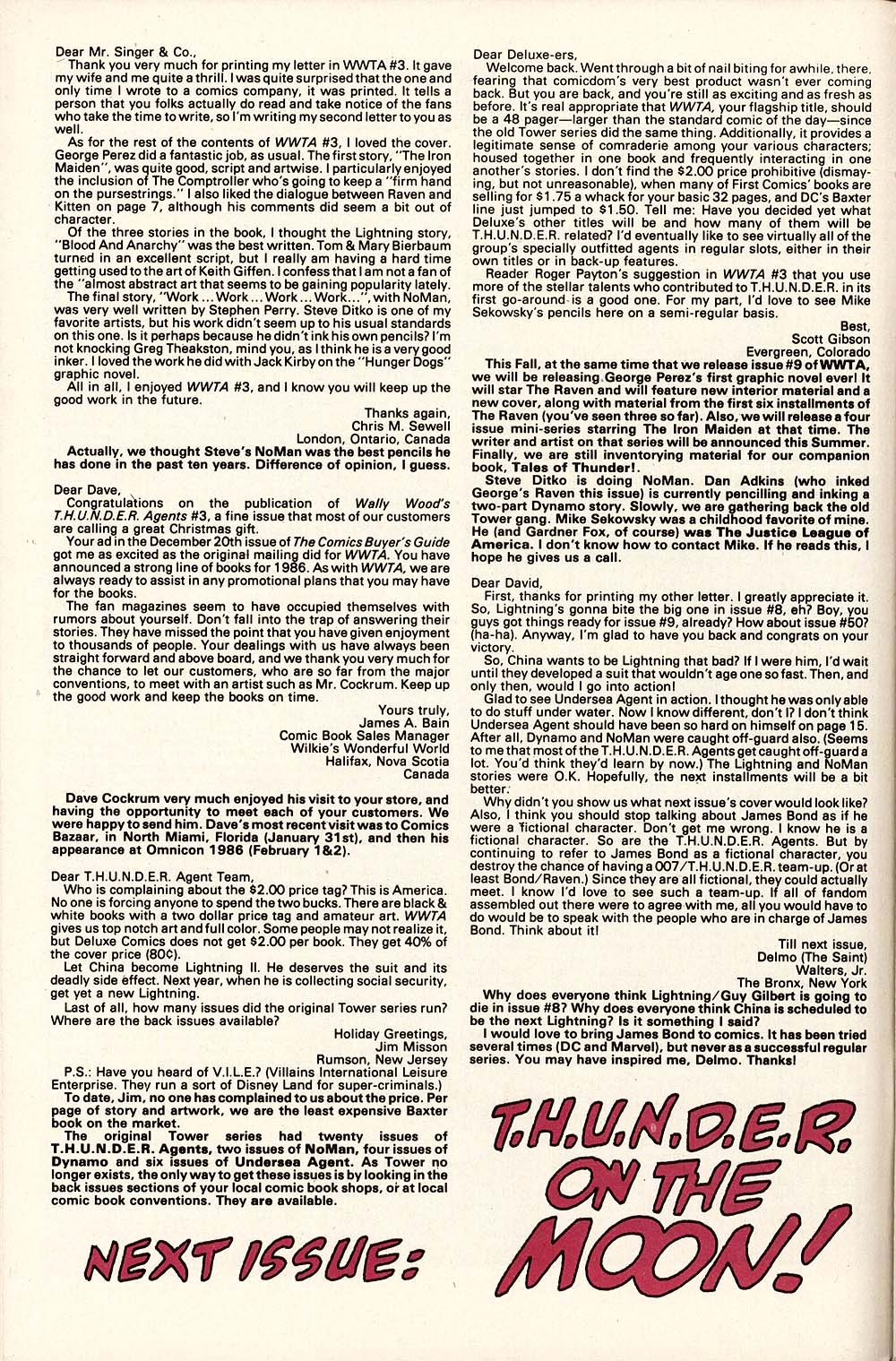 Read online Wally Wood's T.H.U.N.D.E.R. Agents comic -  Issue #4 - 14