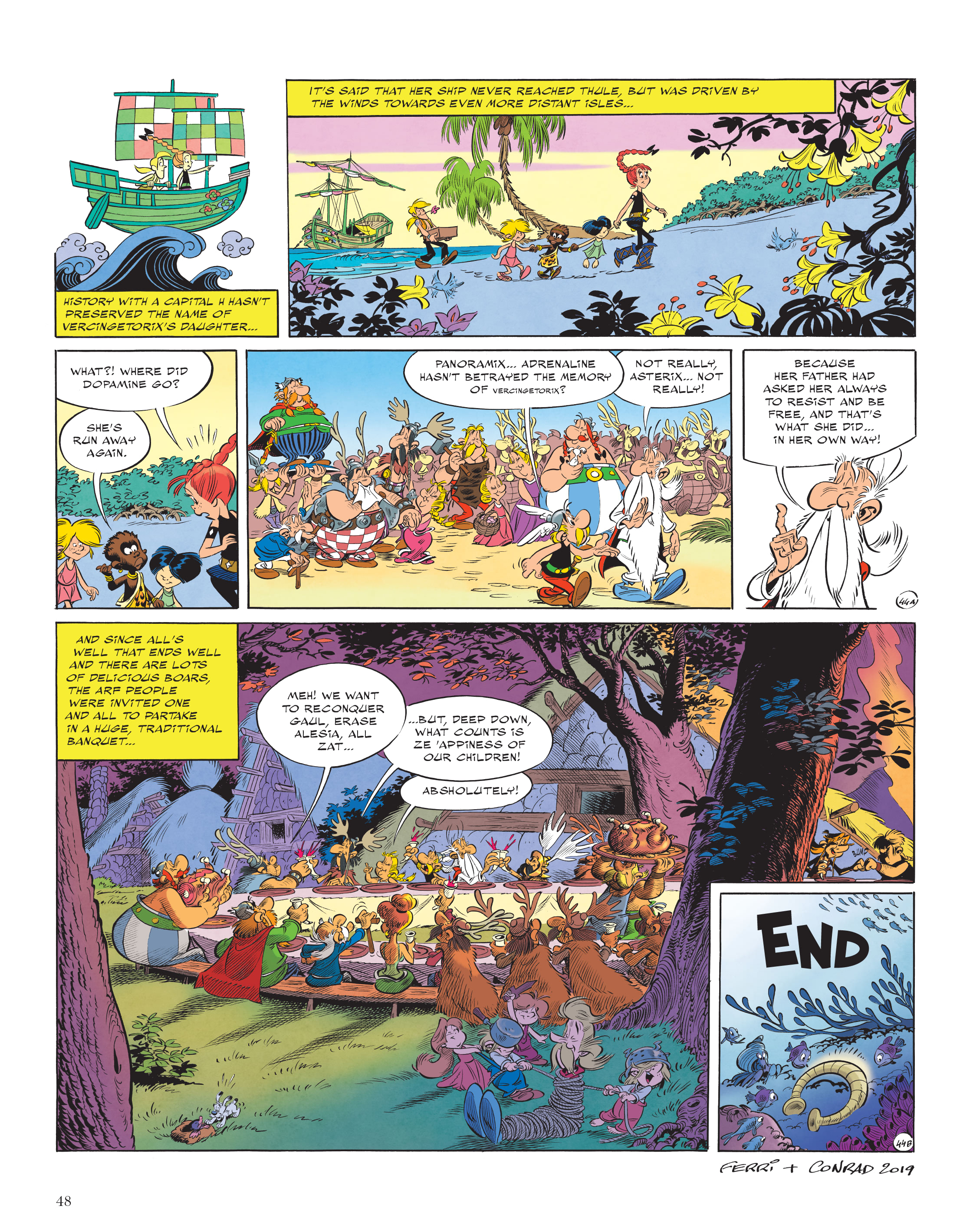 Read online Asterix comic -  Issue #38 - 49