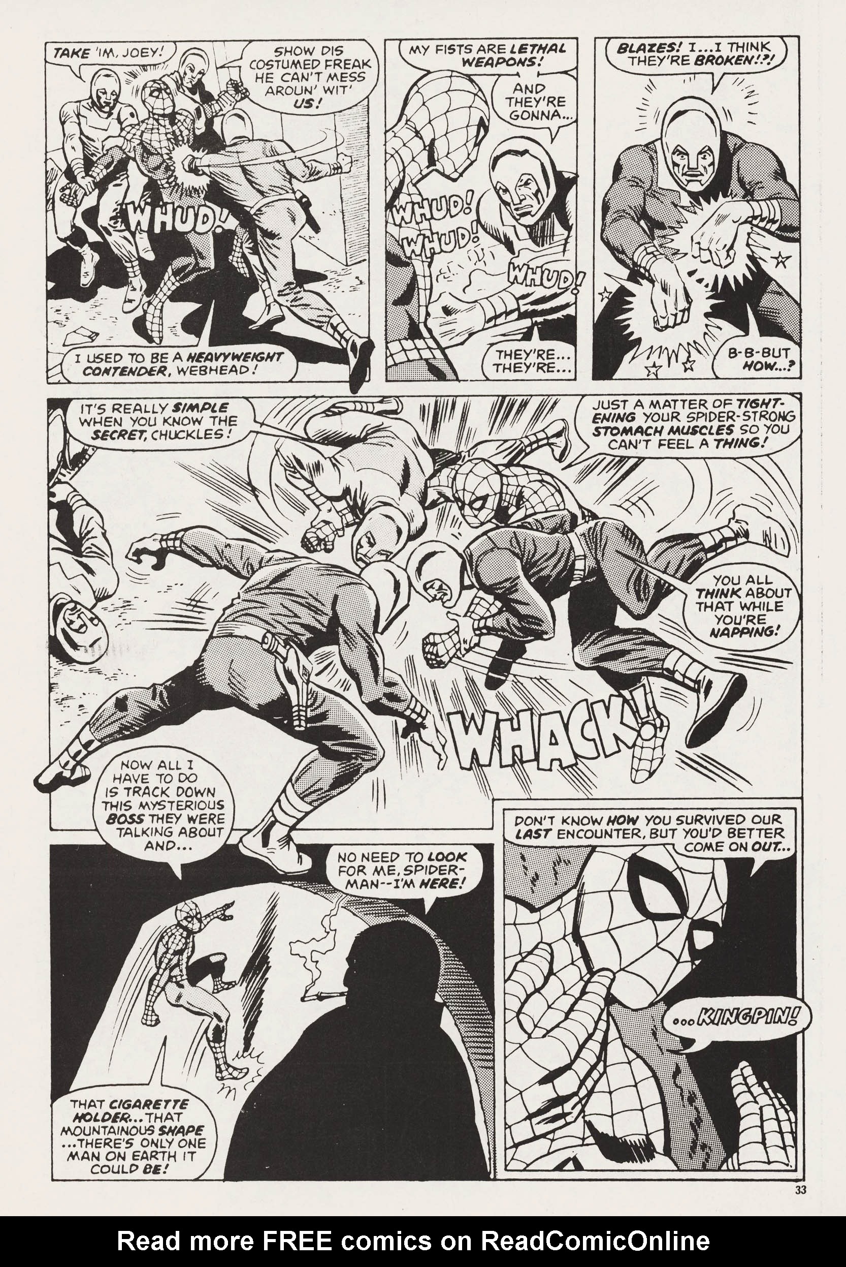 Read online Super Spider-Man and Captain Britain comic -  Issue #248 - 33