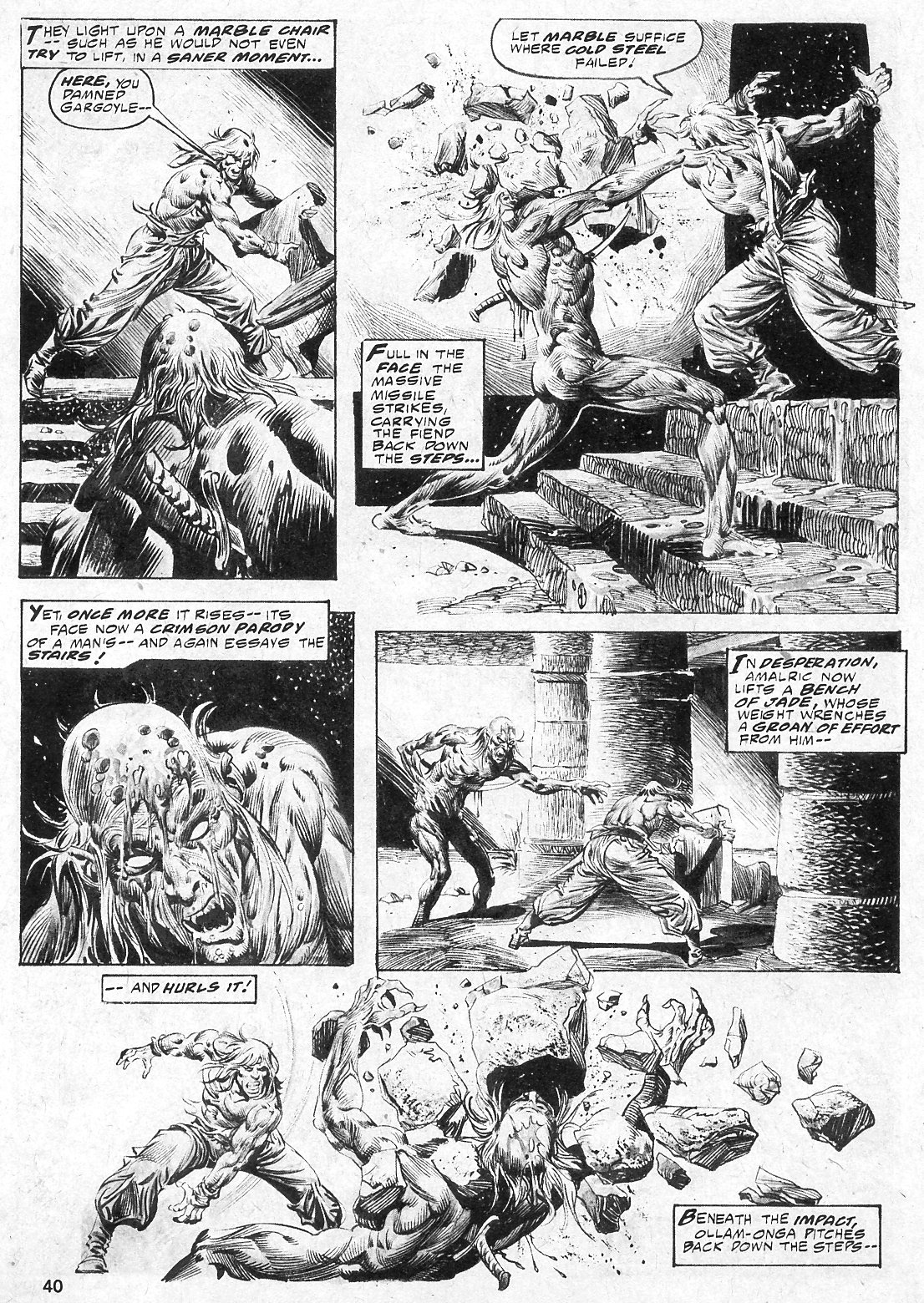 The Savage Sword Of Conan Issue #21 #22 - English 40