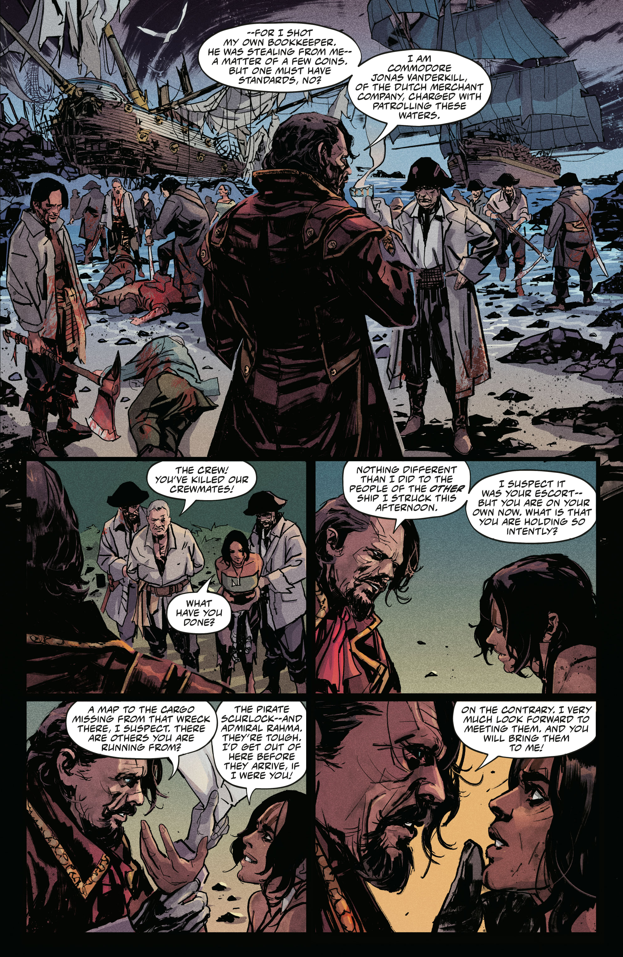 Read online Skull and Bones: Savage Storm comic -  Issue #2 - 11