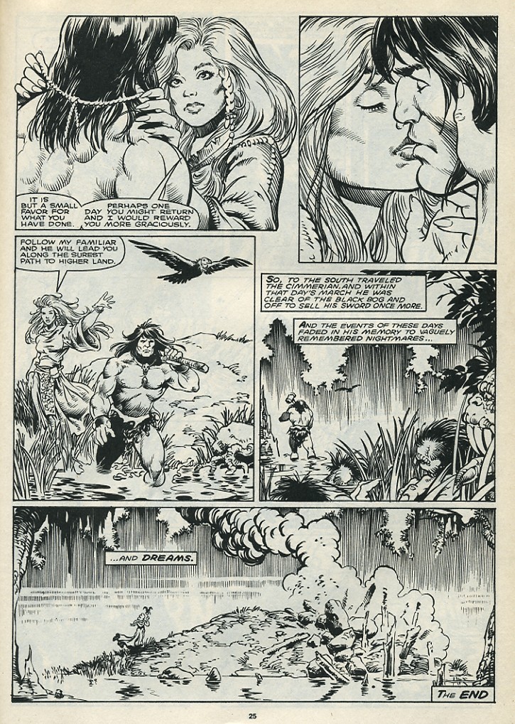 Read online The Savage Sword Of Conan comic -  Issue #172 - 27